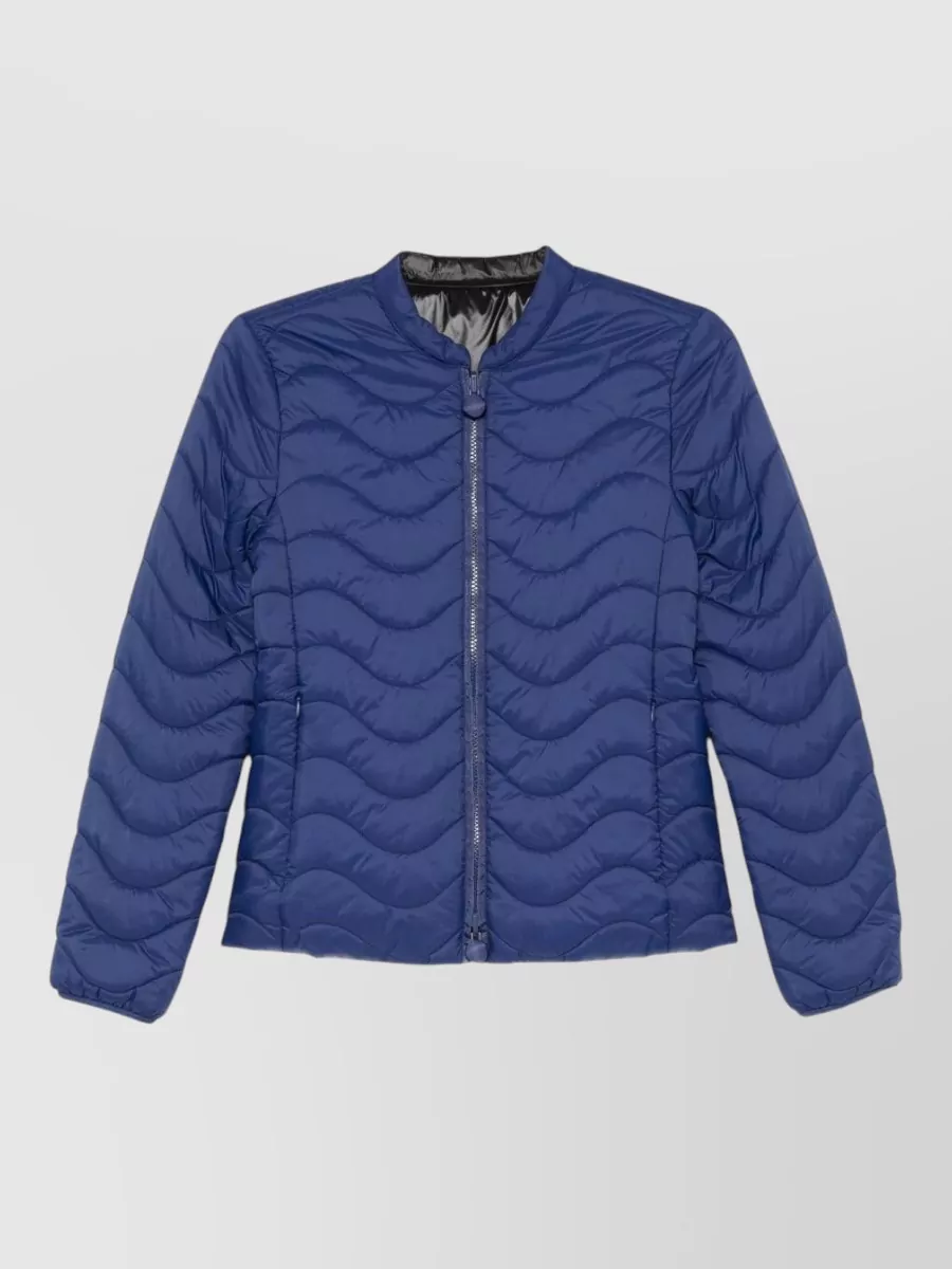 Emporio Armani Quilted Single-Breasted Jacket