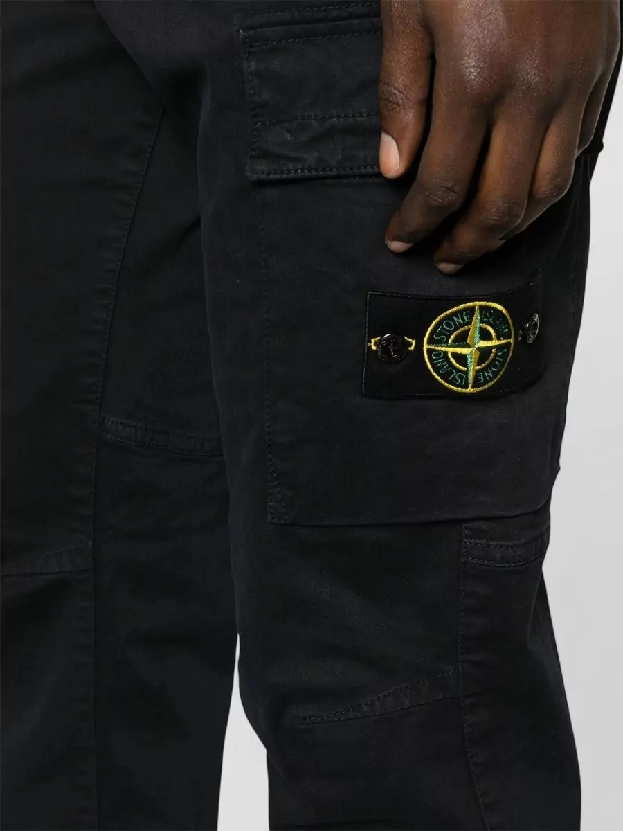 Stone Island Straight-Leg Trousers