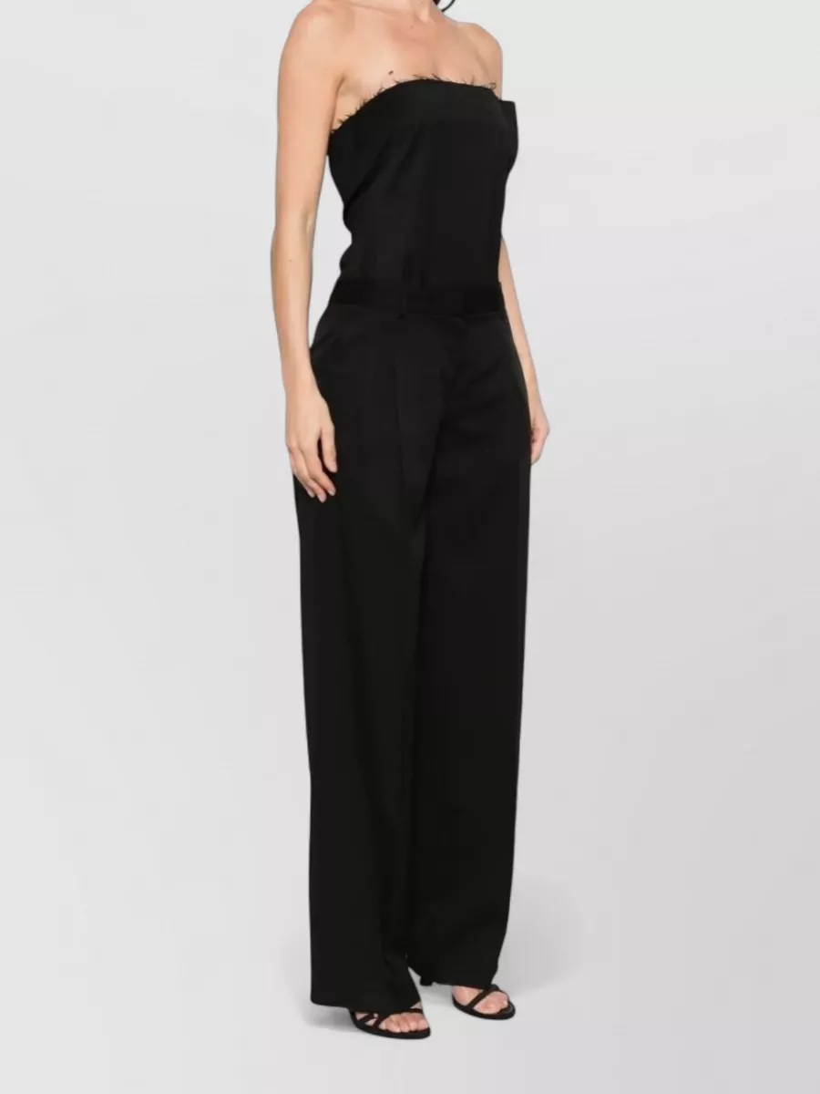 Cellar Door Cotton Wide-Leg Trousers