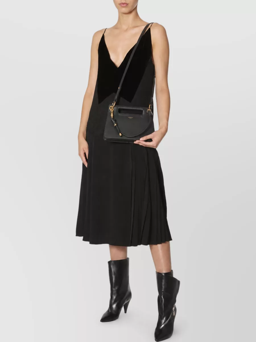 Givenchy Sleeveless Midi Dress In Black