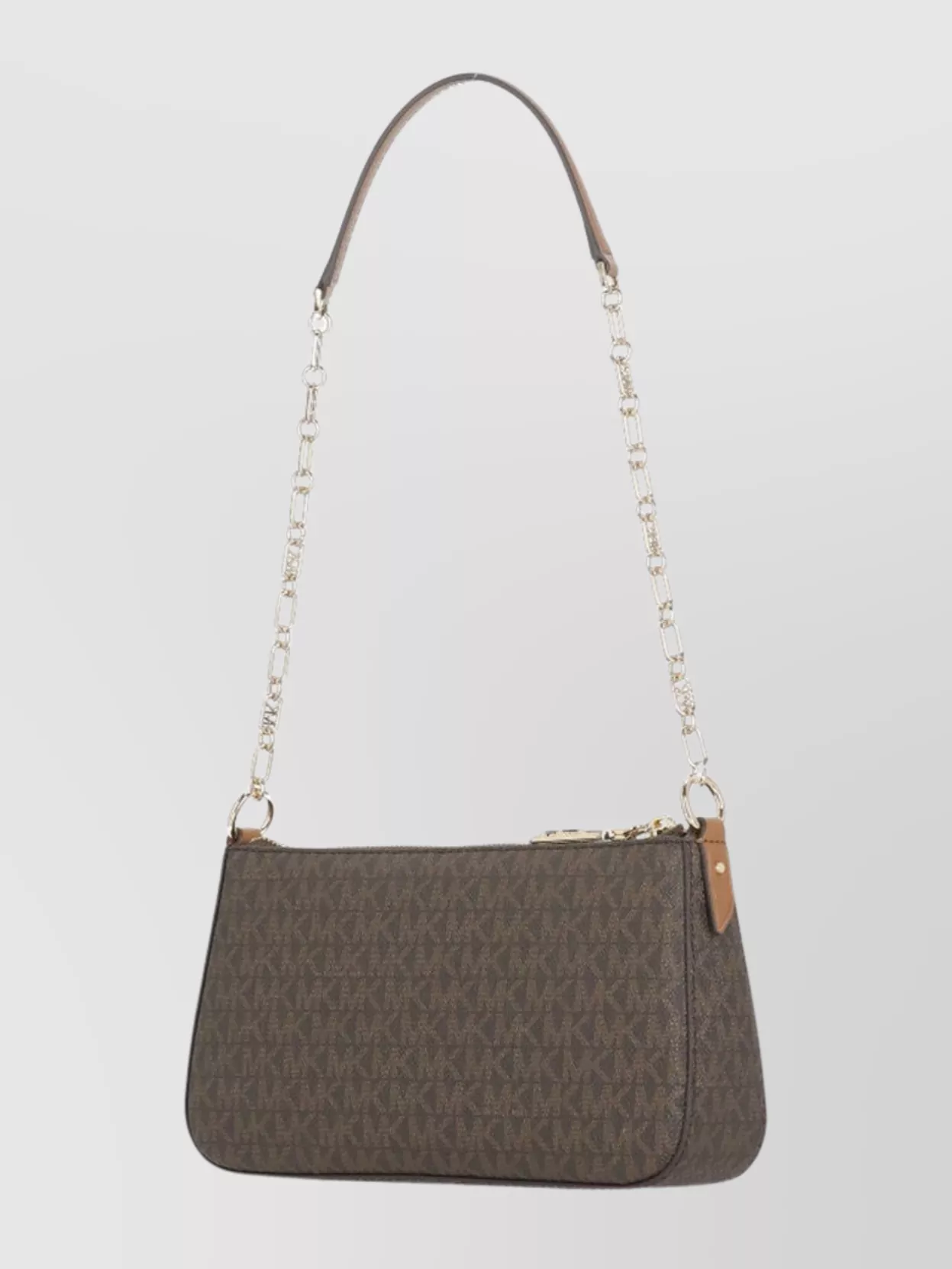 Michael Michael Kors Monogrammed Chain Strap Shoulder Bag