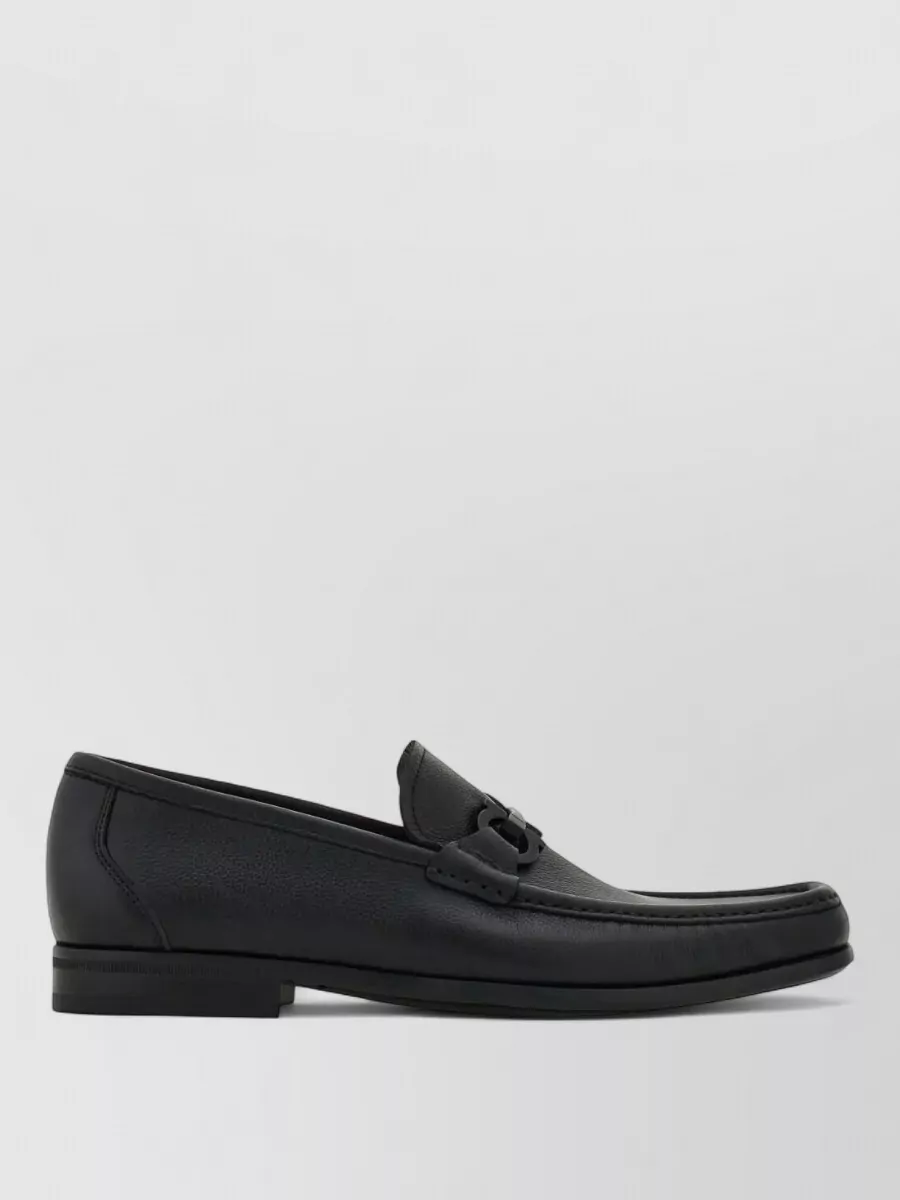 Ferragamo Leather Loafers