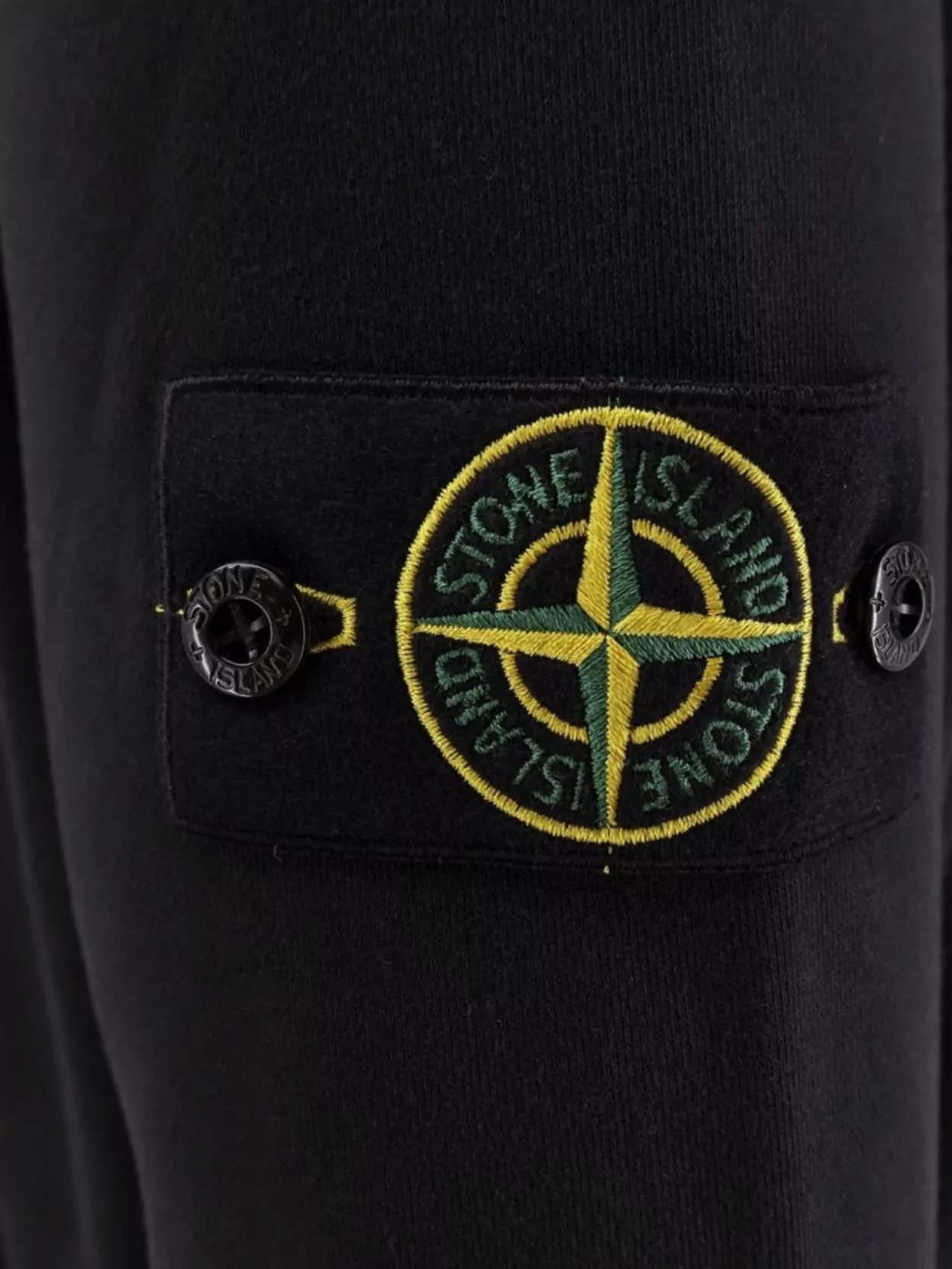 Stone Island Crew-Neck Organic Cotton Sweatshirt