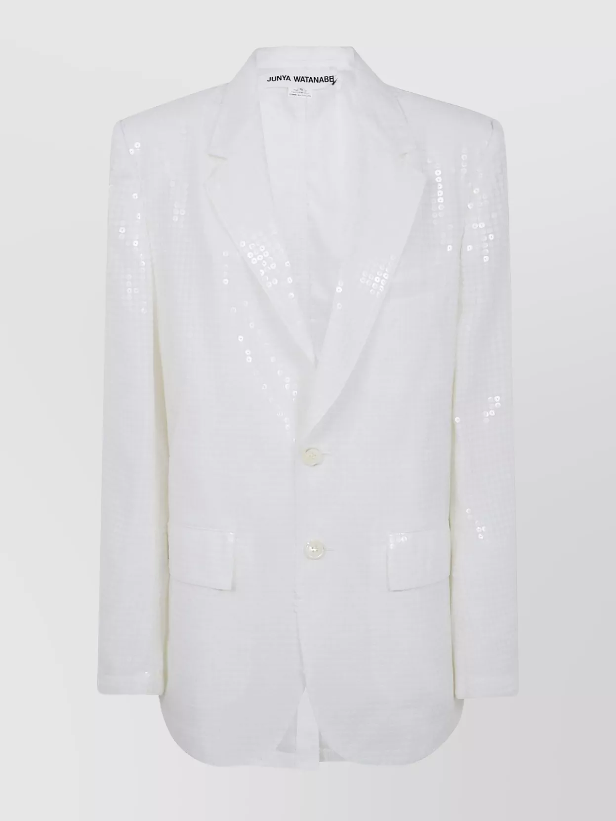 Junya Watanabe Woman's Sequin Embellished Single-Breasted Jacket