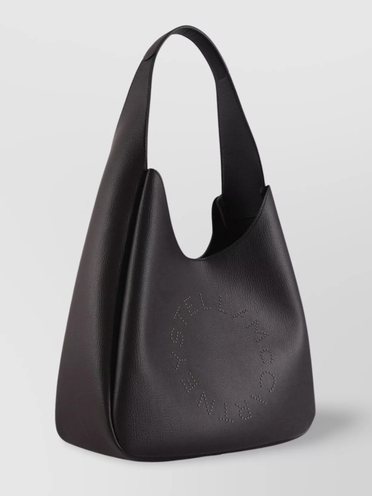 Stella Mccartney Stella Logo Faux Leather Shoulder Bag