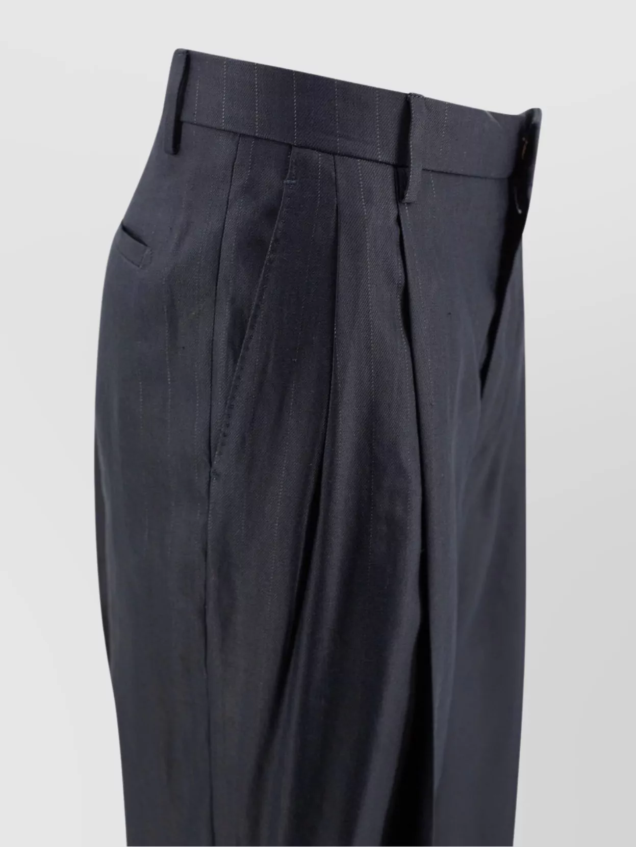 Shop Tagliatore Trousers Wide Leg Front Pleats