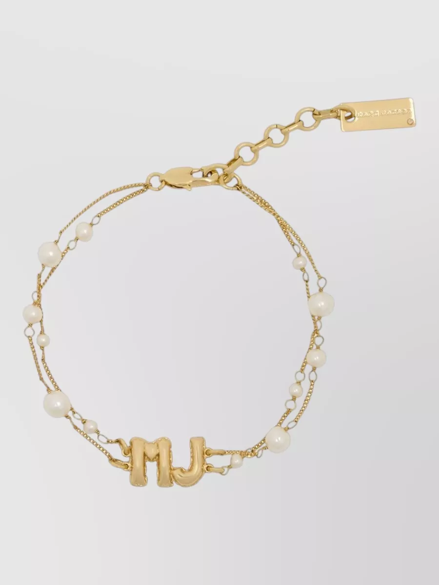 Marc Jacobs brass bracelet