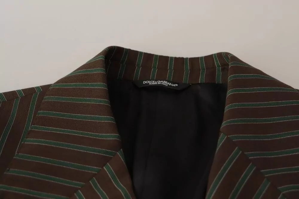 Dolce&Gabbana Striped Double-Breasted Blazer