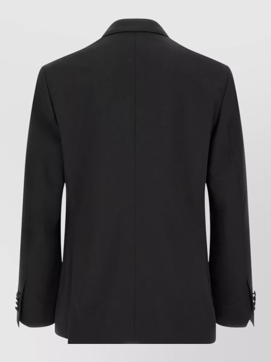 Lardini Virgin Wool Straight-Leg Tailored Trousers