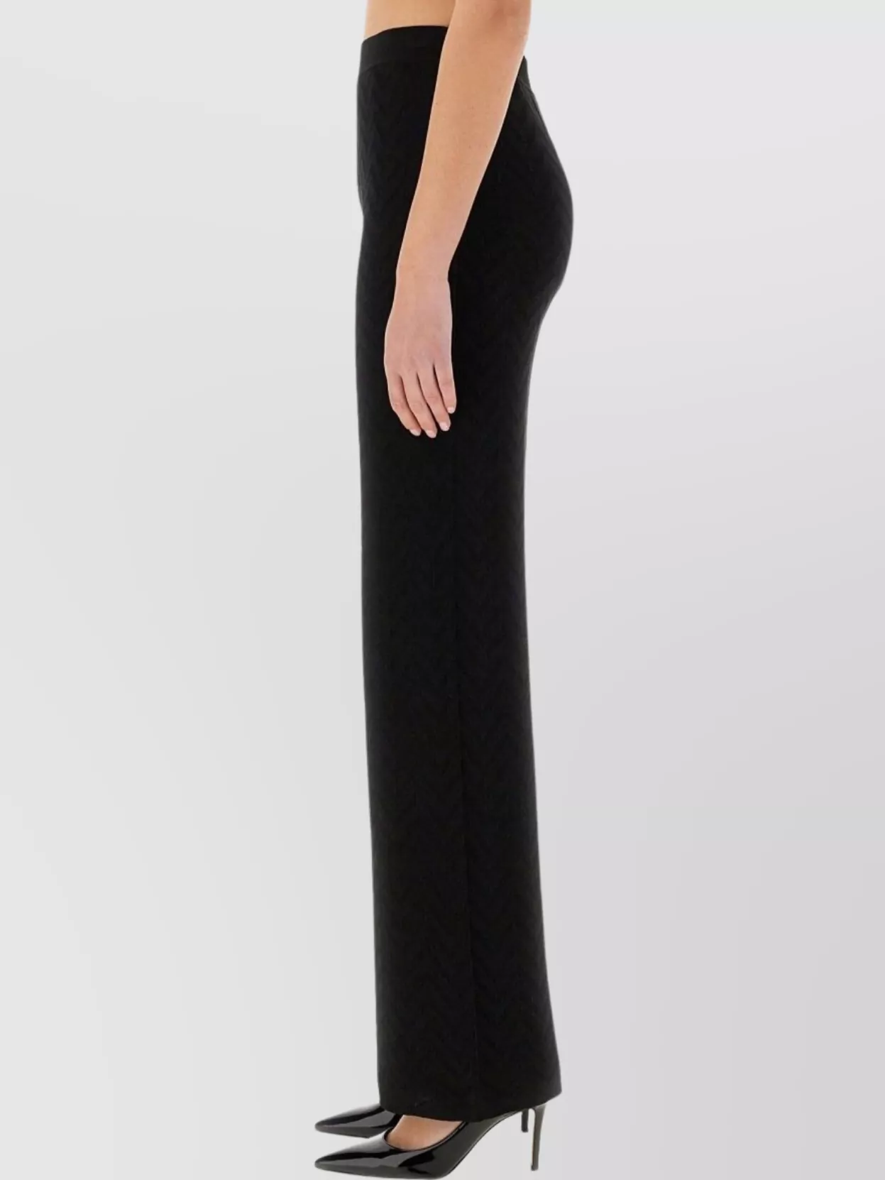 Missoni Women Straight Pants Chevron Pattern Tone On Tone