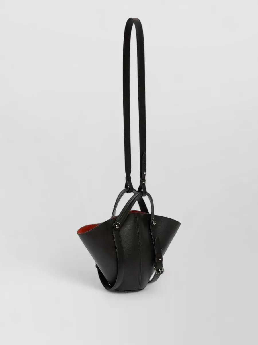 Maison Margiela Dress-Age Small Leather Bucket Bag