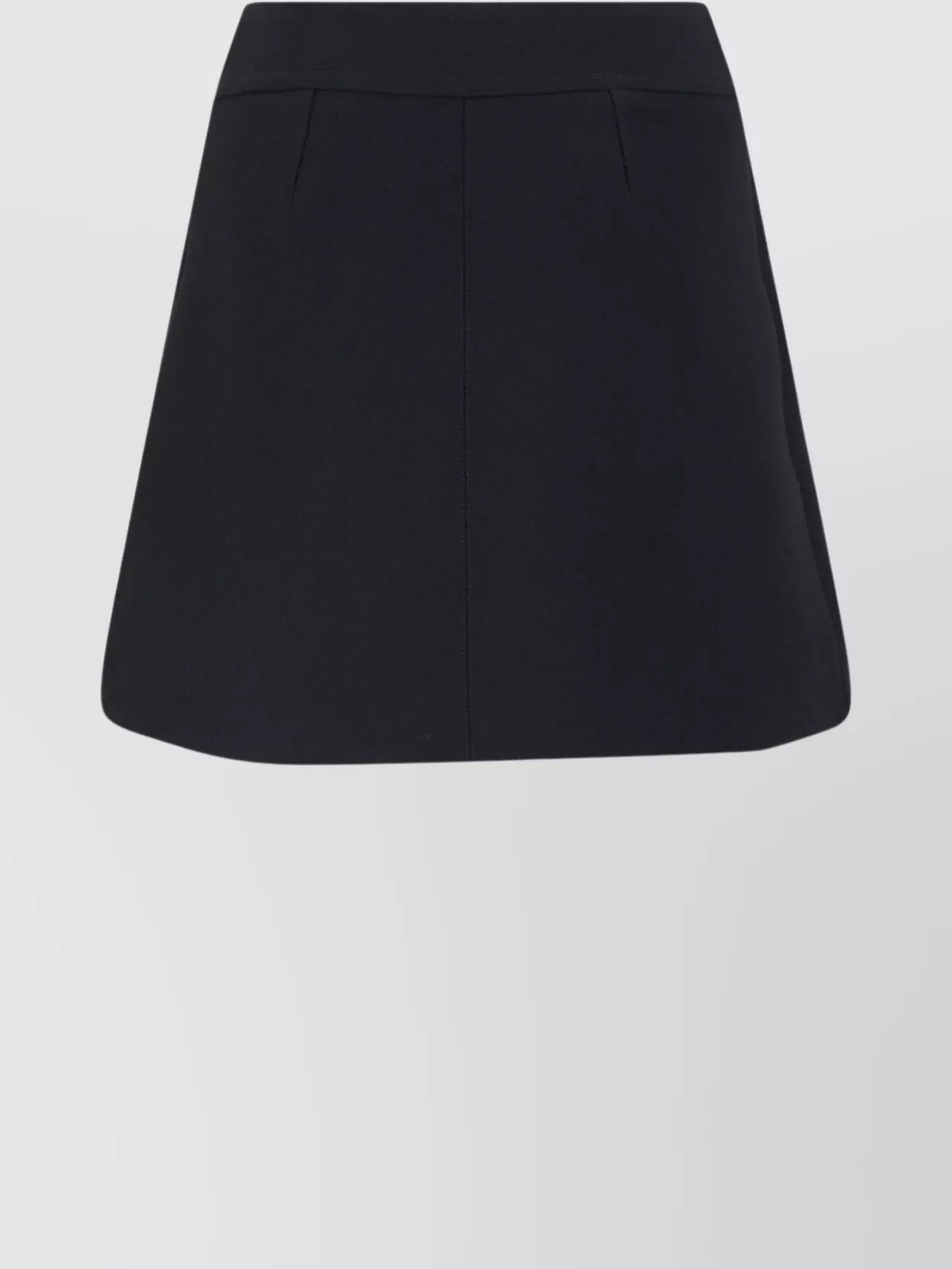 Celine High-Waisted A-Line Midi Skirt Design