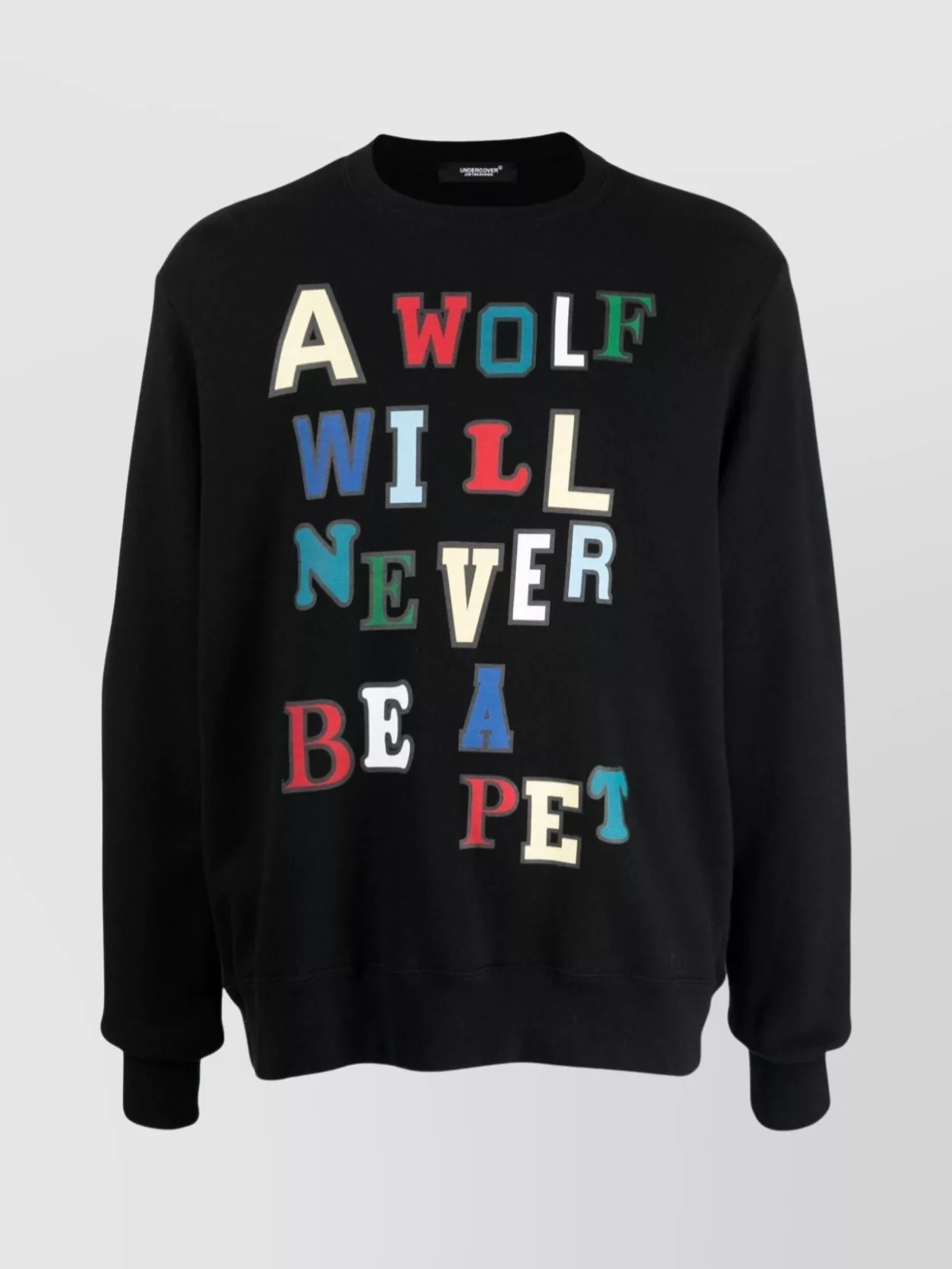 Undercover Crew Neck Graphic Print Sweater