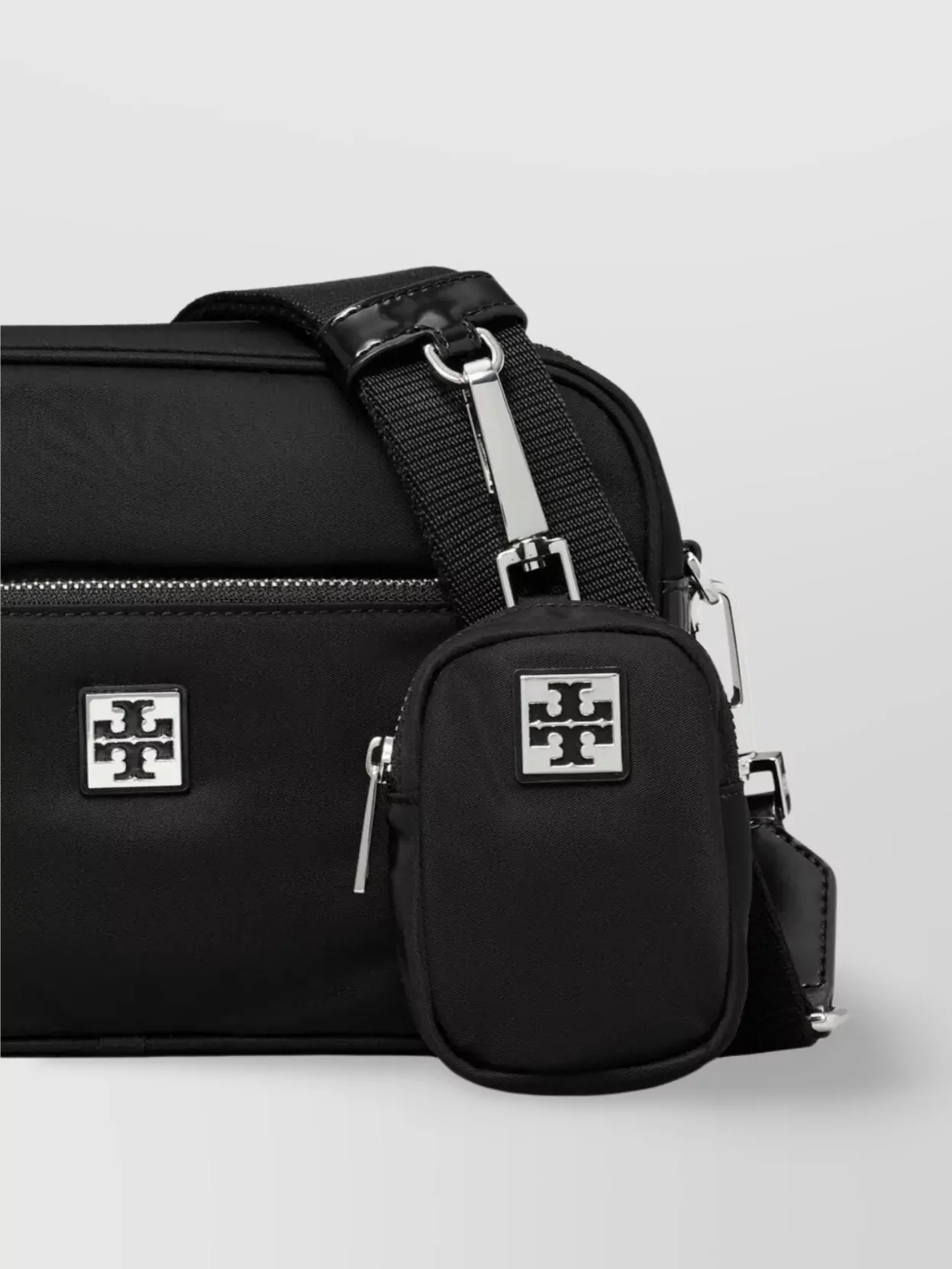 Tory Burch Shoulder Bag With Adjustable Strap And Front Pocket