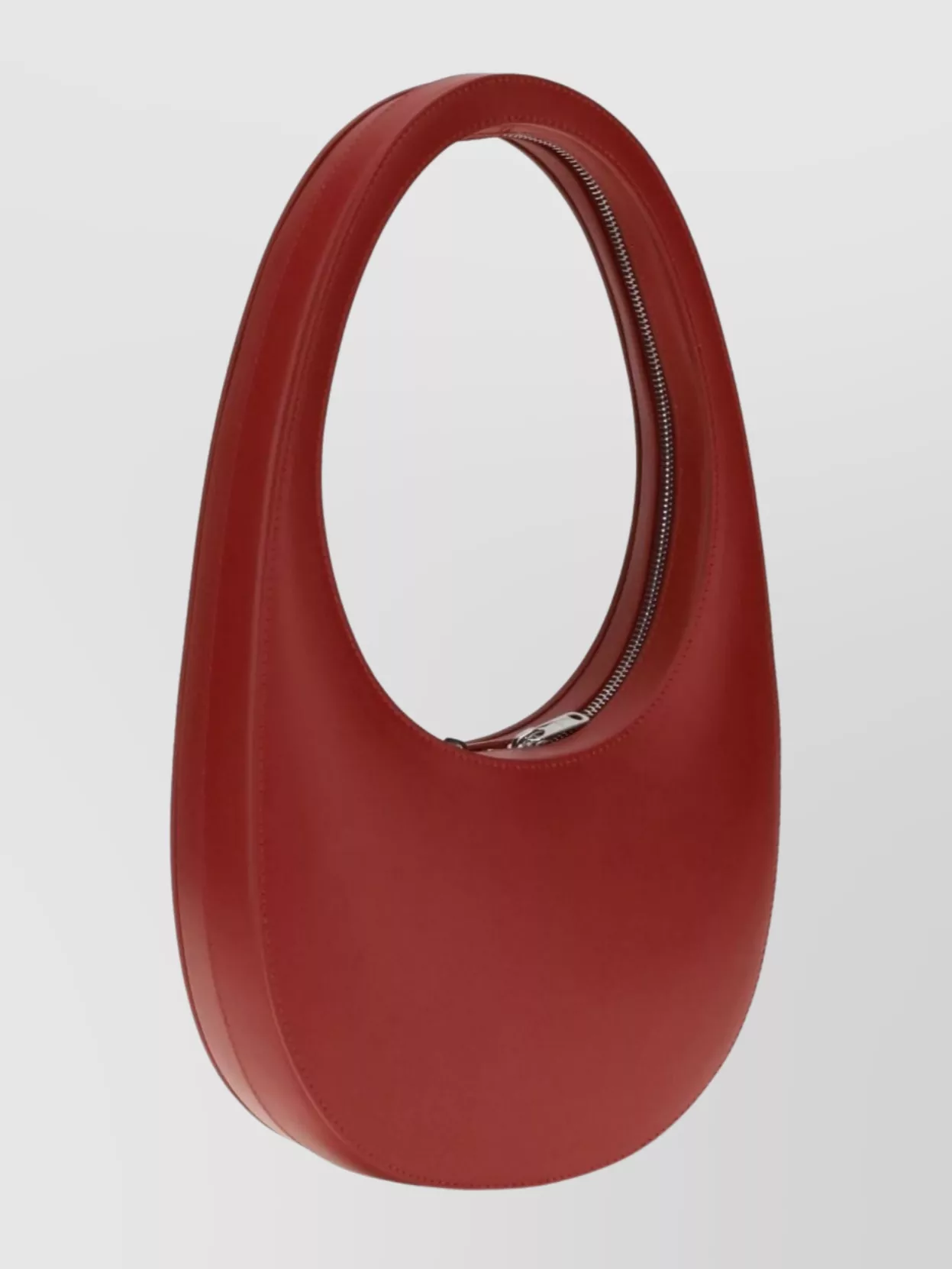Coperni Oval Leather Top Handle Shoulder Bag