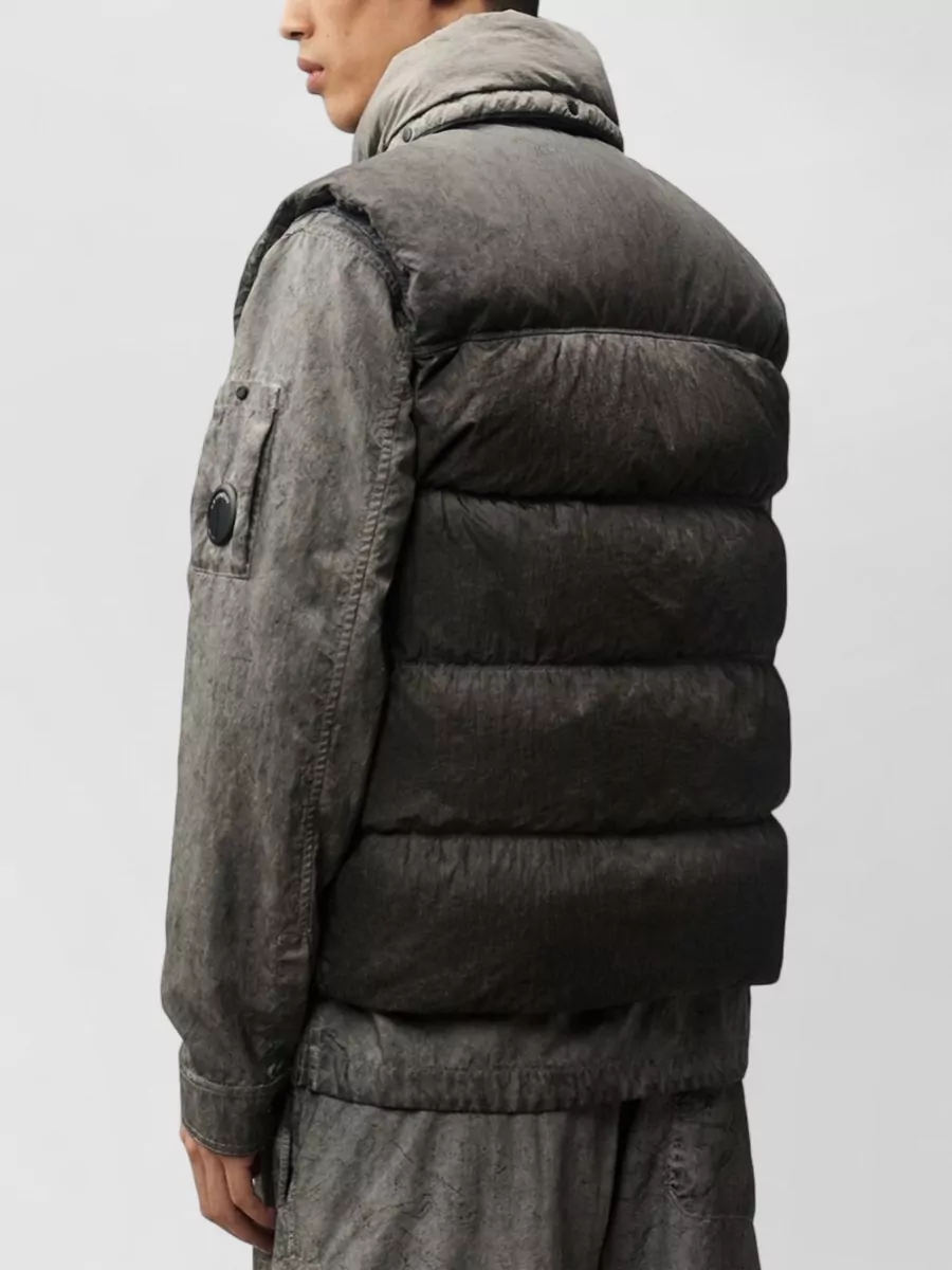 C.p. Company Nylon Hooded Padded Gilet