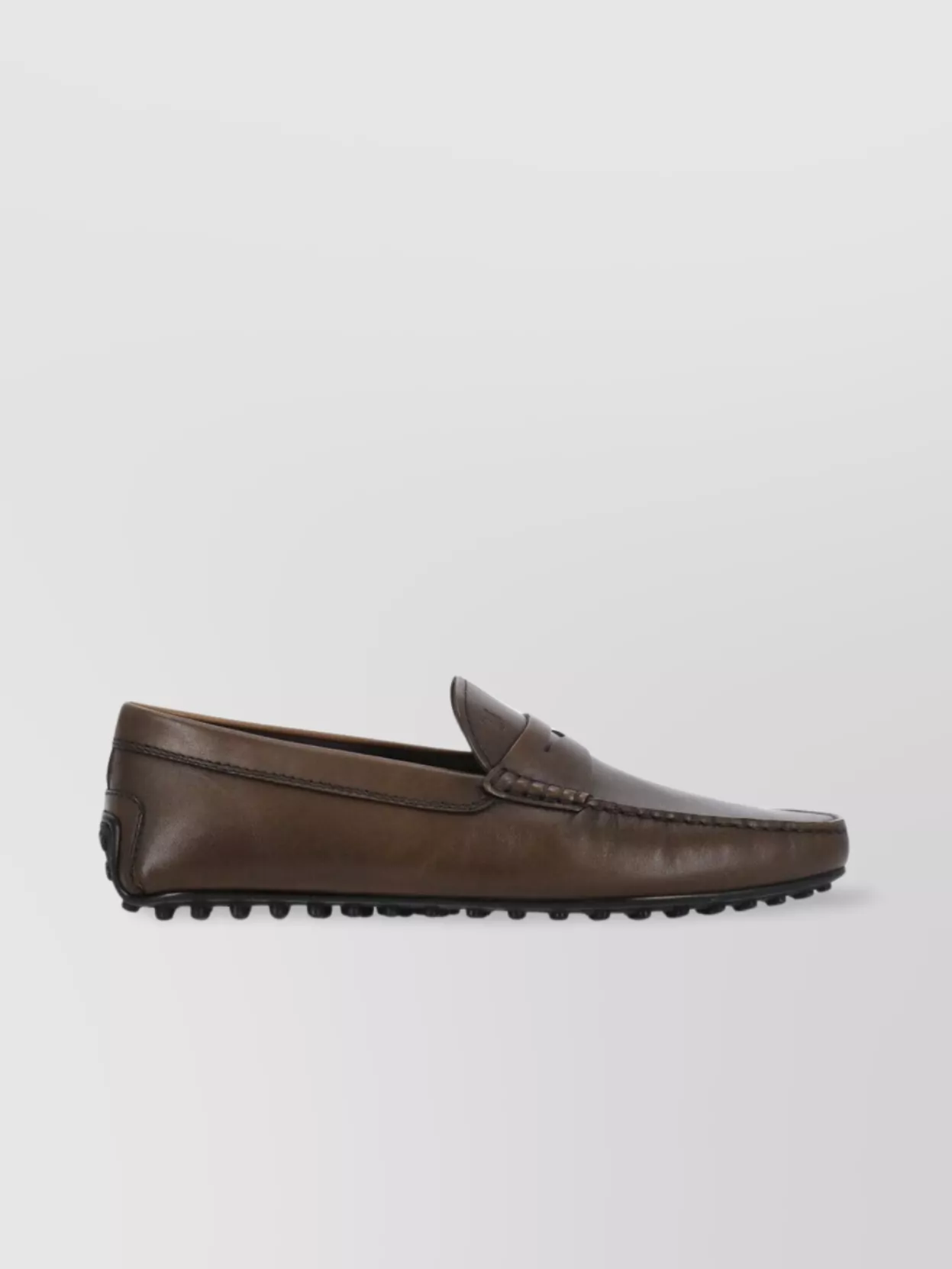 Tod's Penny Strap Smooth Leather Loafers