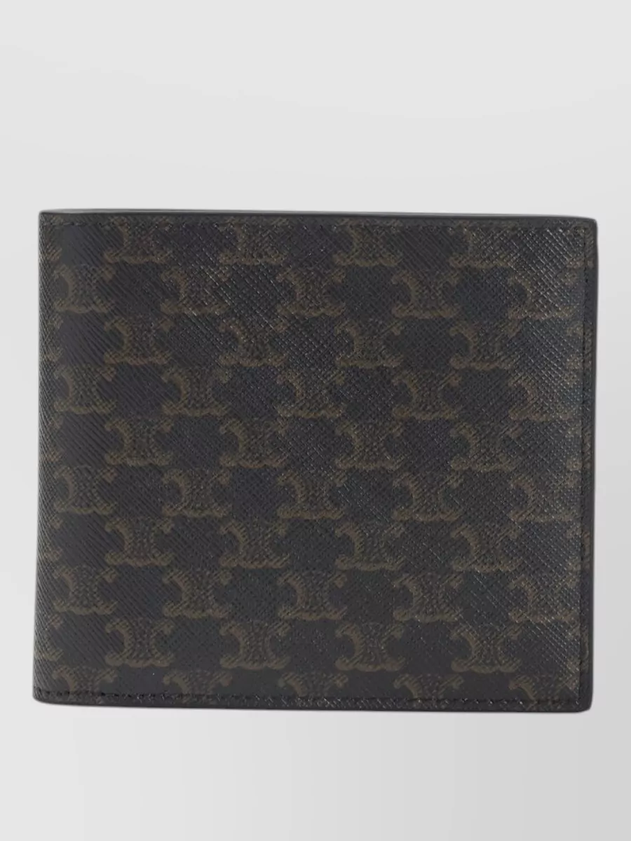 Celine Coin Wallet With Card Slots And Bill Compartment