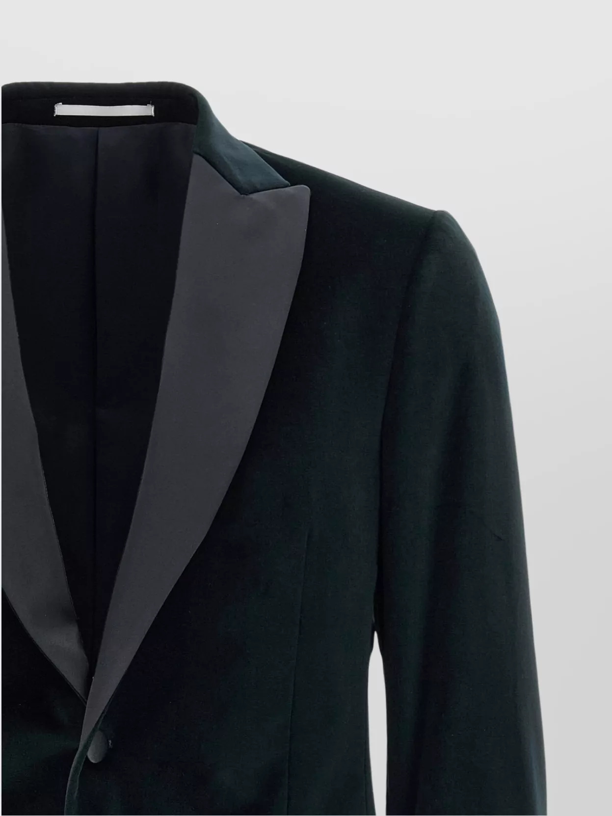 Pal Zileri Ceremony Line Velvet Blazer With Satin Lapel
