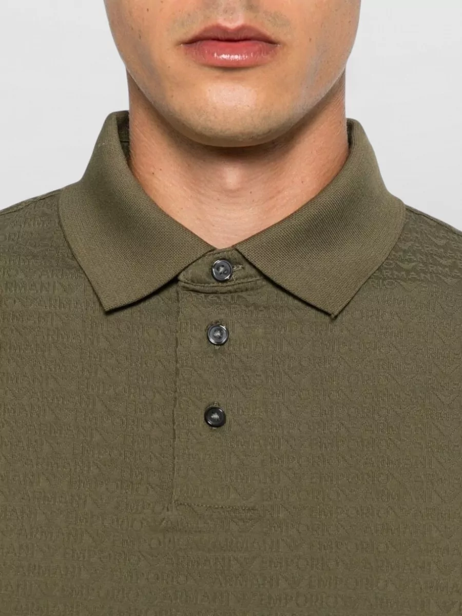 Emporio Armani Cotton Short-Sleeve Polo Shirt