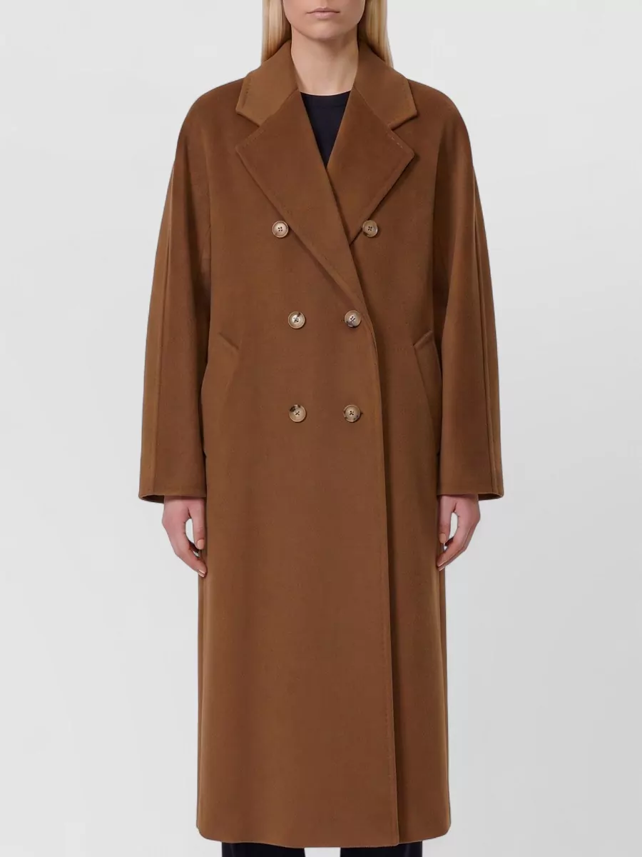 Max Mara cashmere oversized double-breasted coat