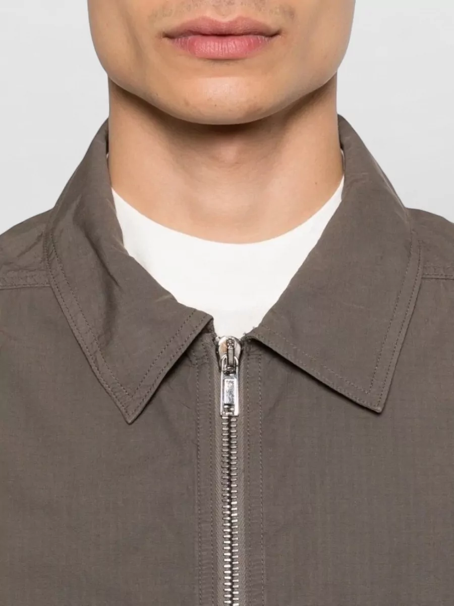 Rick Owens Drkshdw Cotton Oversized Zip-Up Jacket