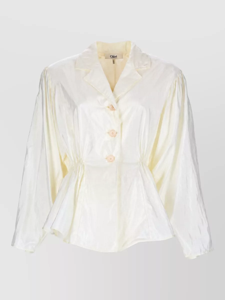 Chloé silk blend blazer