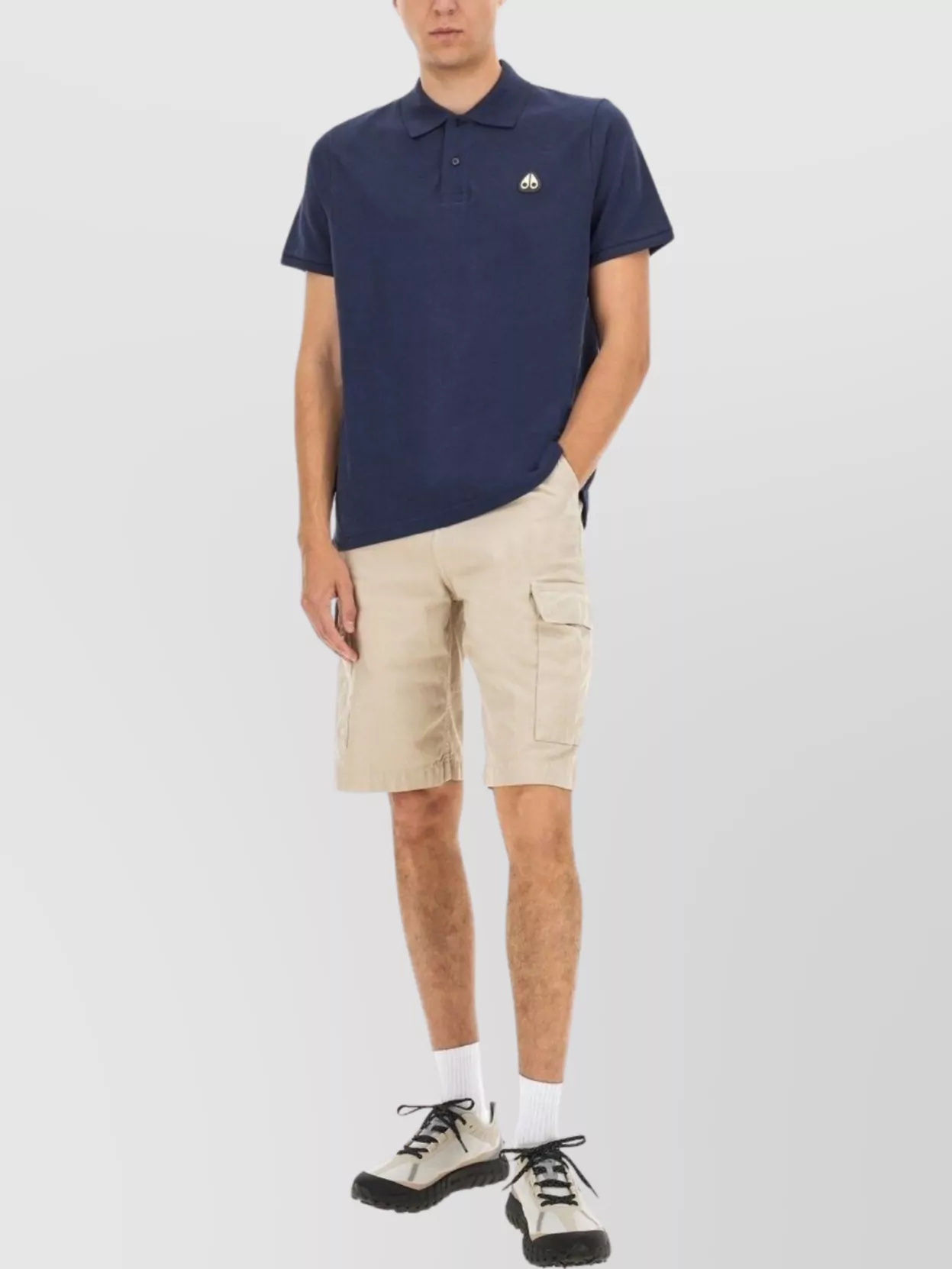 Moose Knuckles "Everett" Polo Shirt Short Sleeves