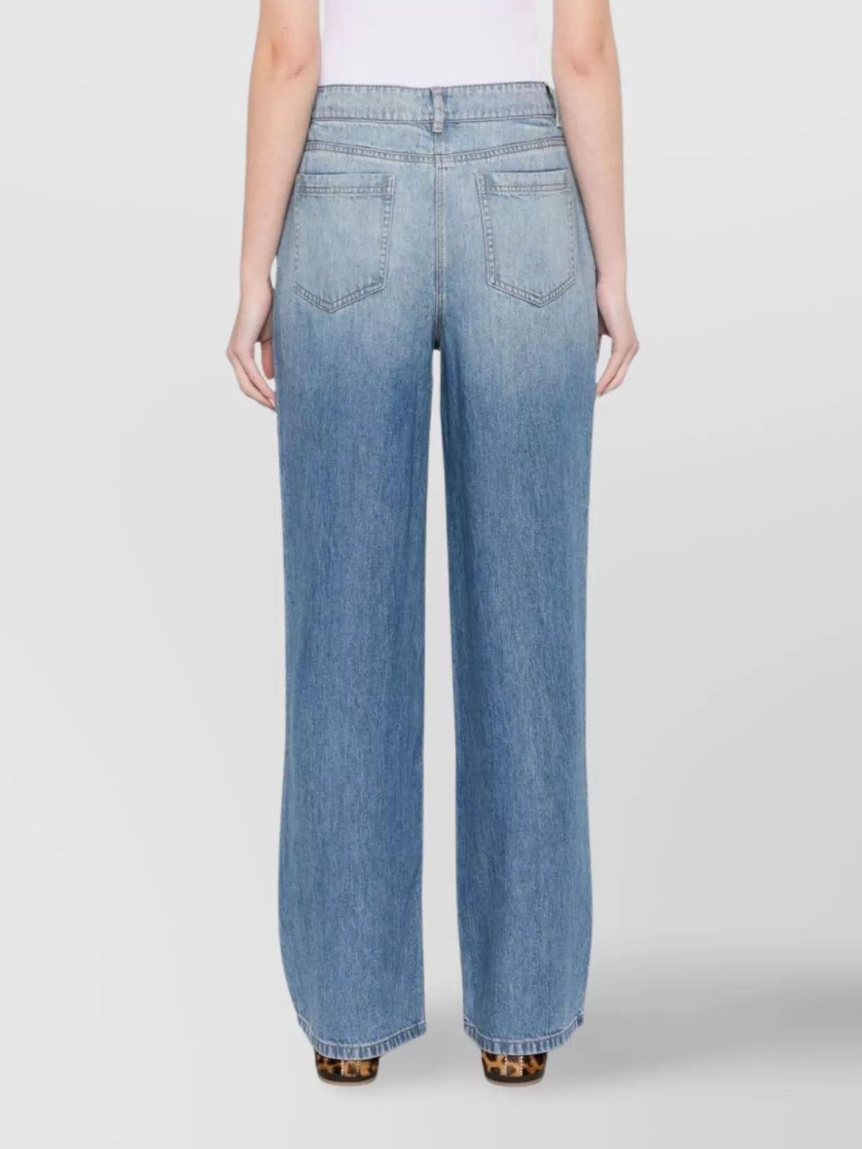 Iro Wide-leg Crystal Stud Trousers
