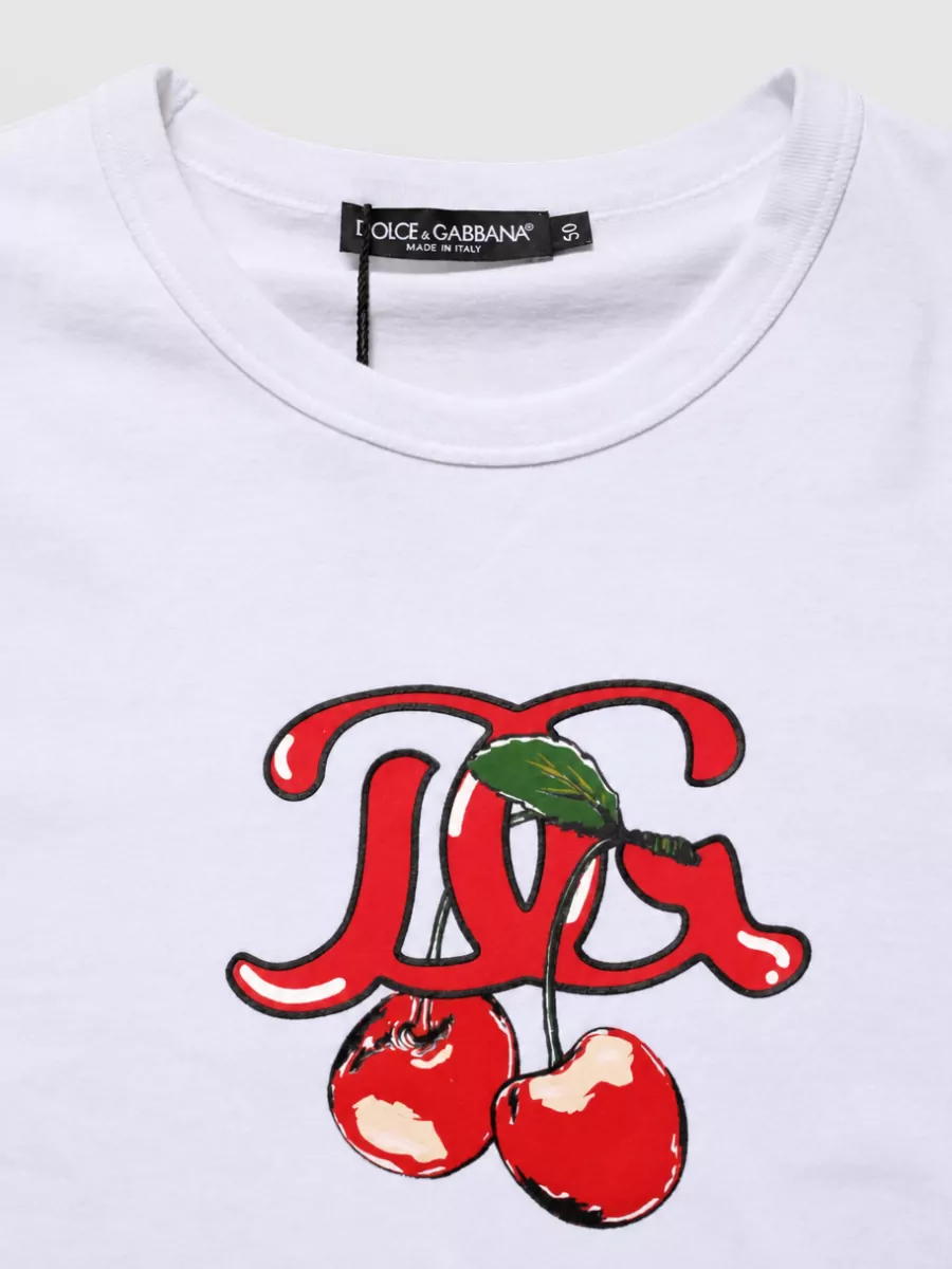 Dolce&Gabbana Cotton Crew Neck T-Shirt