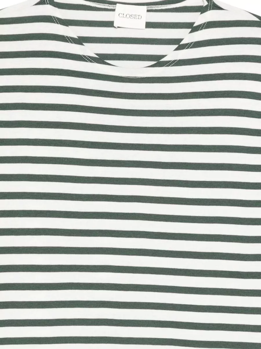 Closed Striped Long-Sleeve T-Shirt