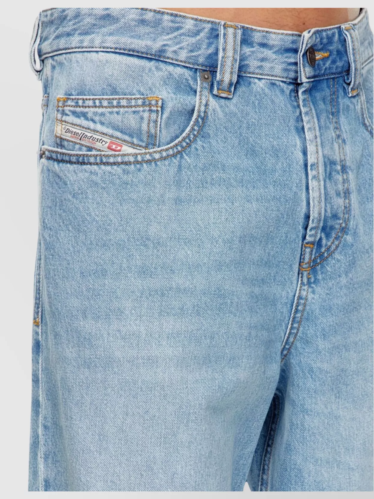 Diesel Stylish Trousers Five-Pocket Design