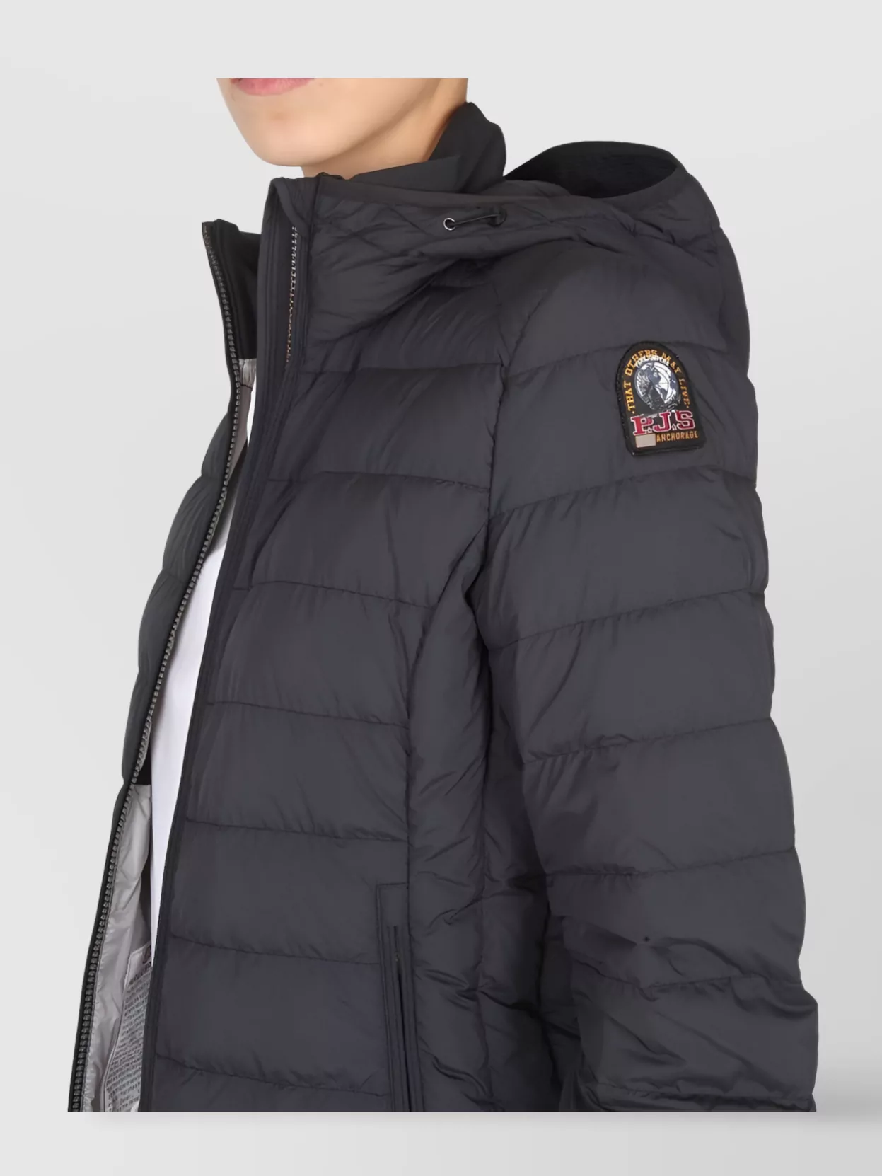 Shop Parajumpers "juliet" Quilted Hooded Down Jacket