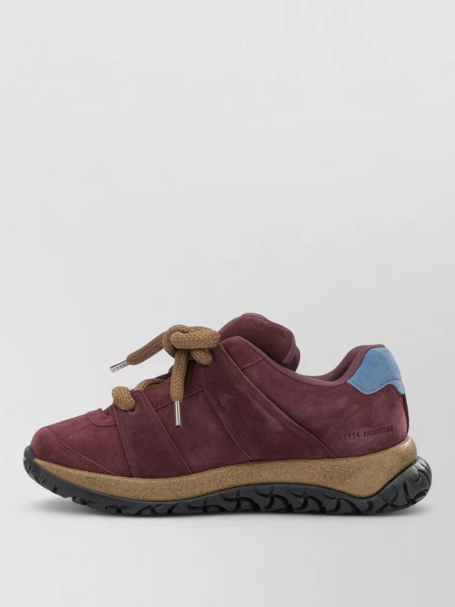 Birkenstock Suede Leather Low-Top Sneakers