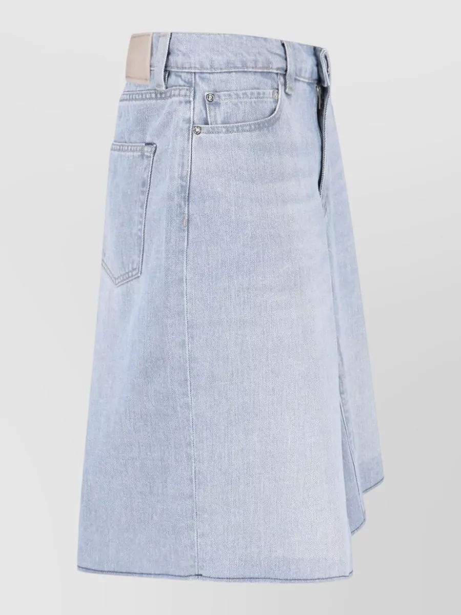 Our Legacy Denim A-Line Shorts