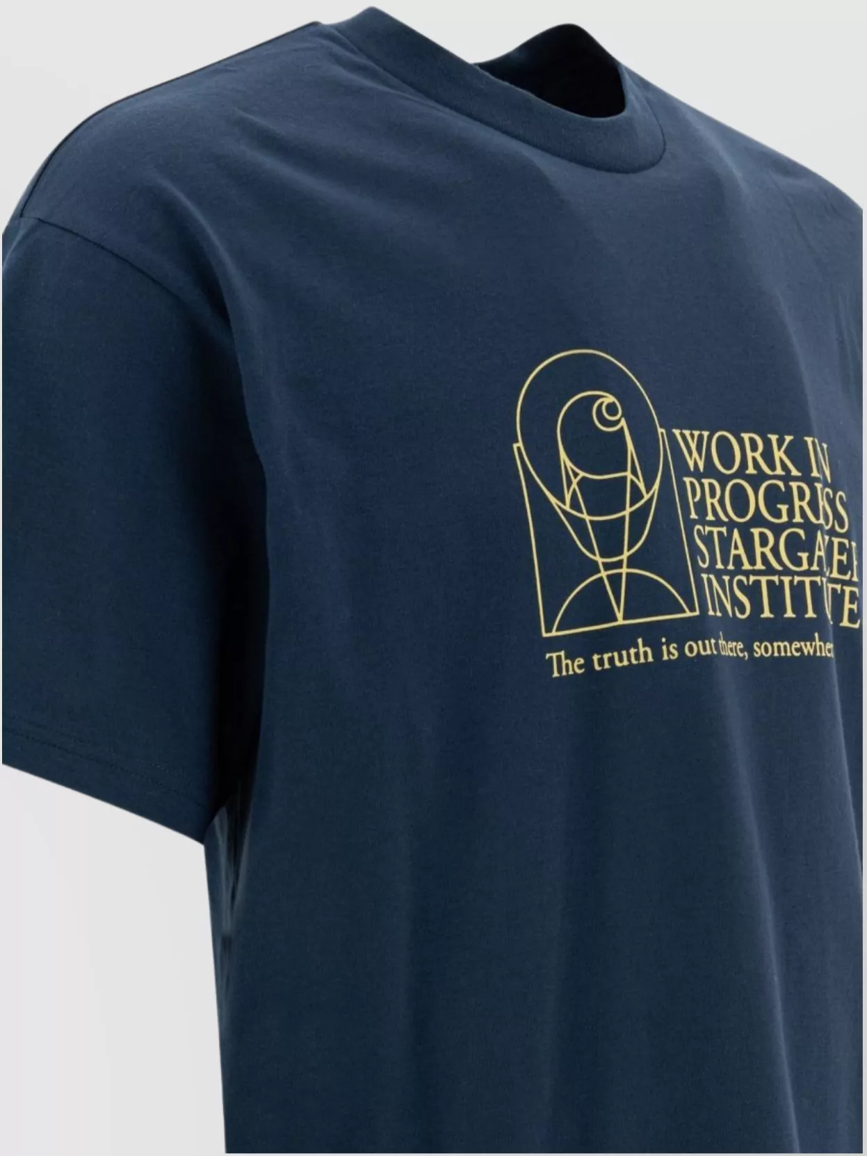 Carhartt Wip Crew Neck Graphic Print Short Sleeves