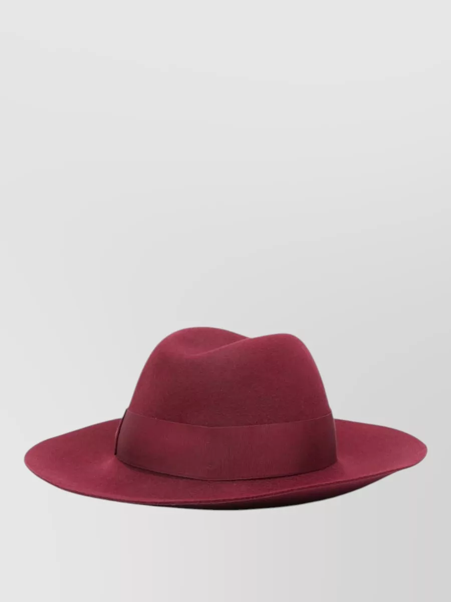 Borsalino wool fedora hat