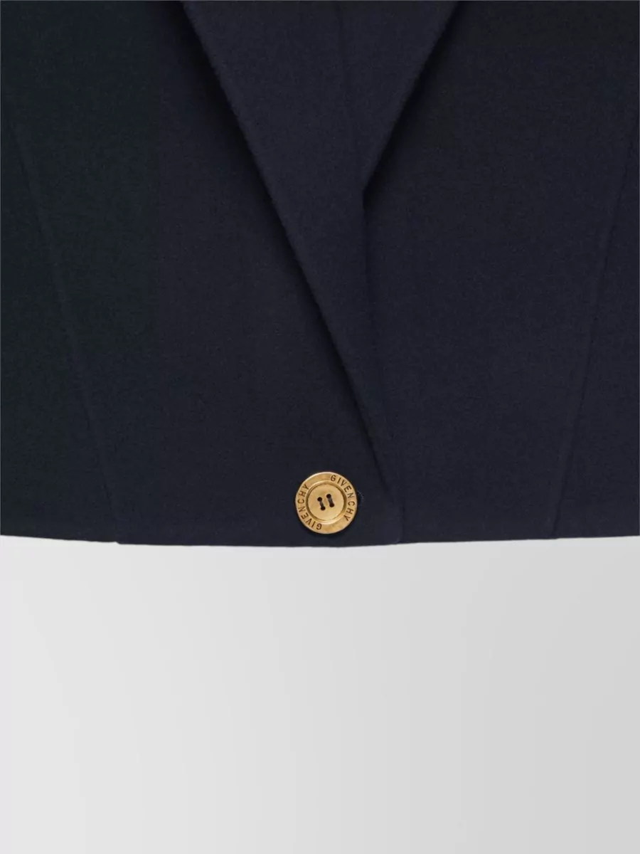 Givenchy Cropped Boxy Tailoring Blazer