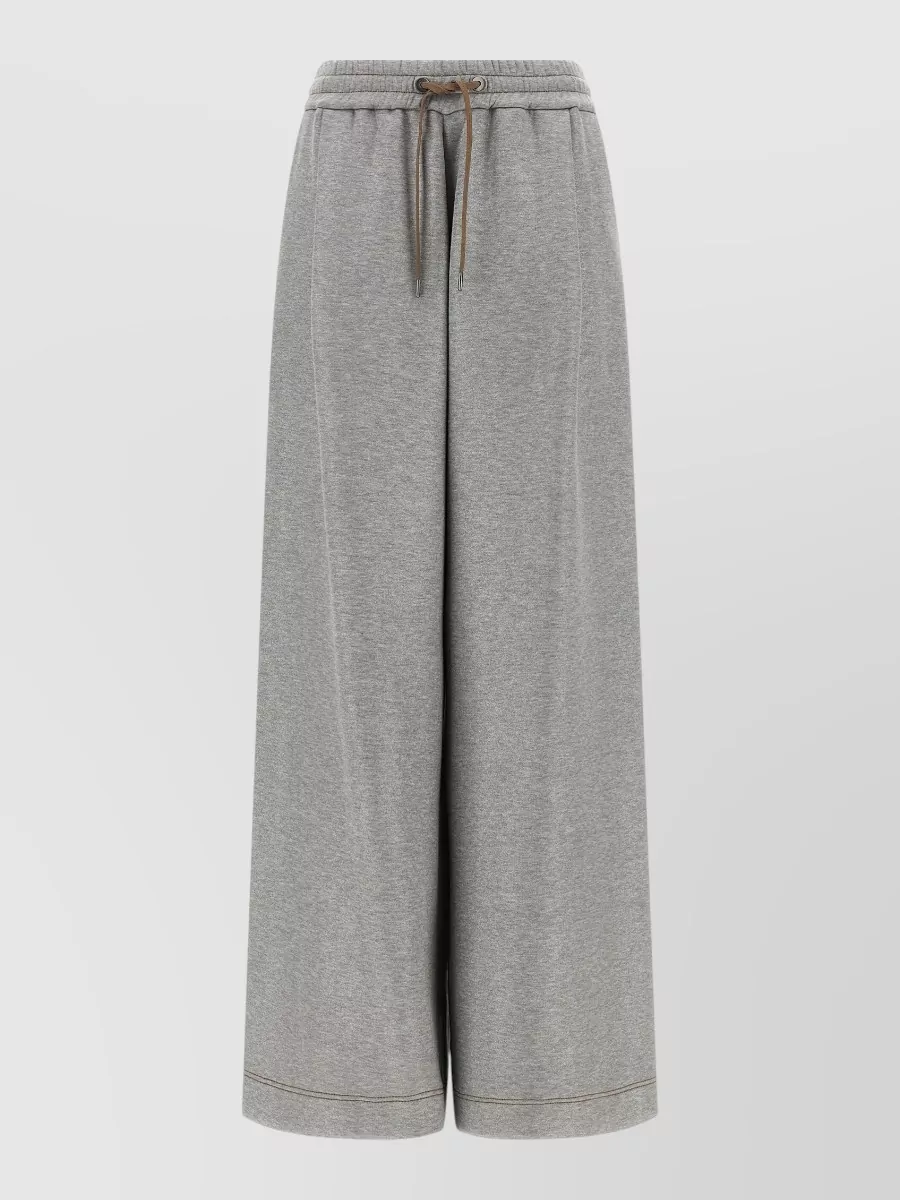 Brunello Cucinelli Wide-Leg Track Pants