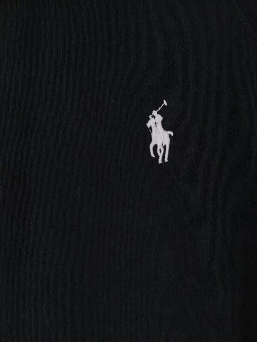 Polo Ralph Lauren Cotton Blend Hooded Logo-Embroidered Sweatshirt