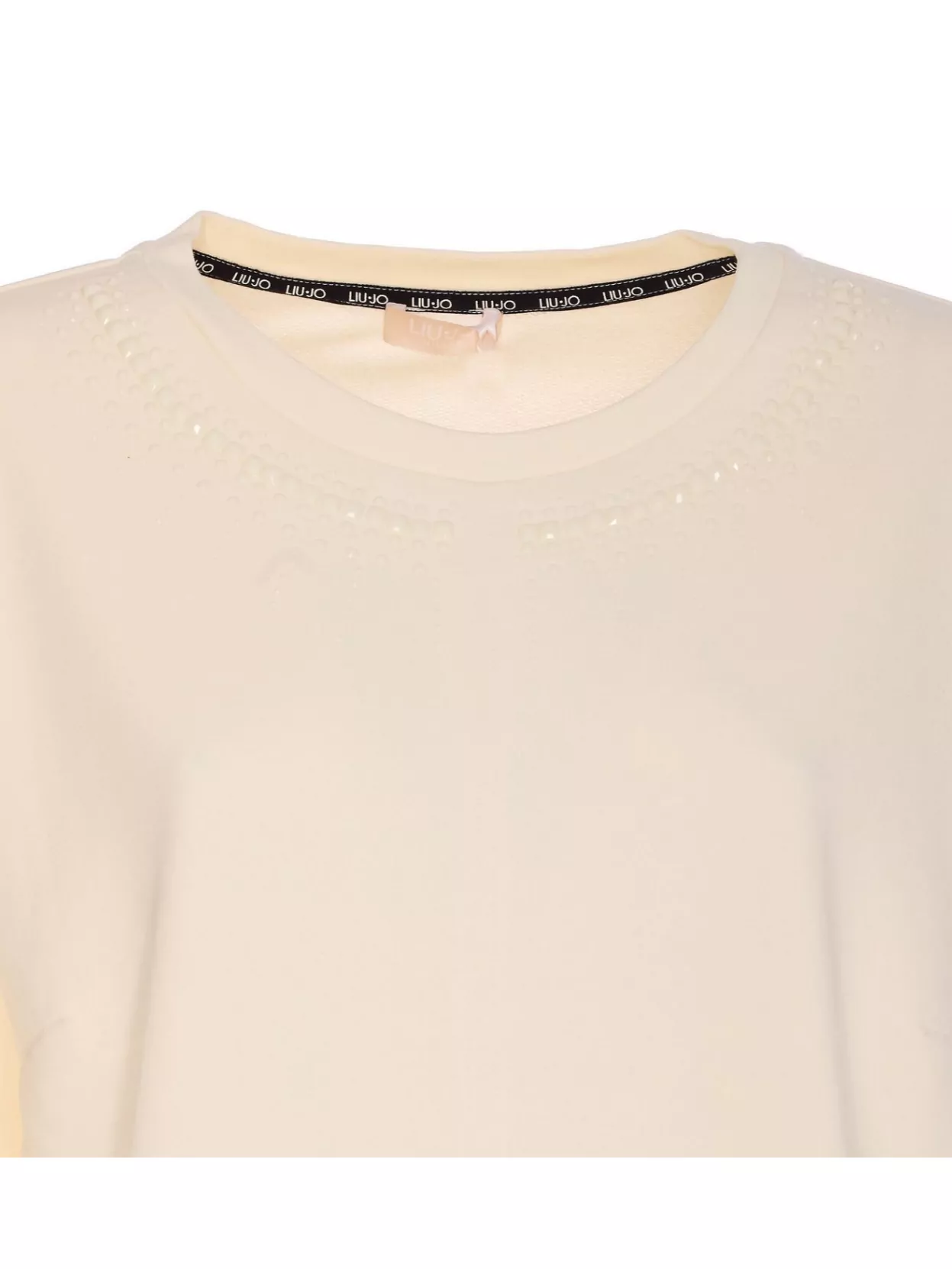 Liu •jo Ribbed Crewneck Knitwear Studs