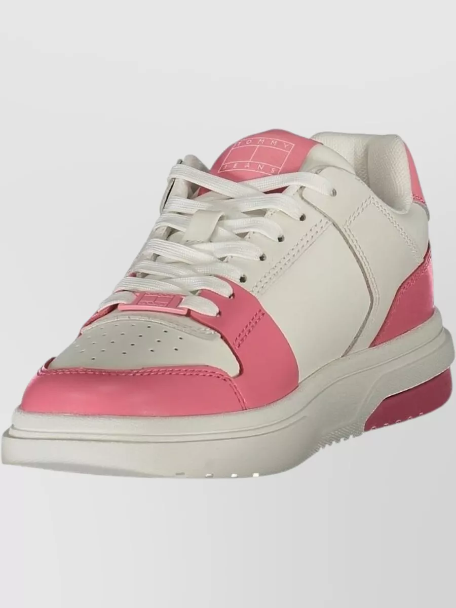 Tommy Hilfiger Leather Low-Top Sneakers