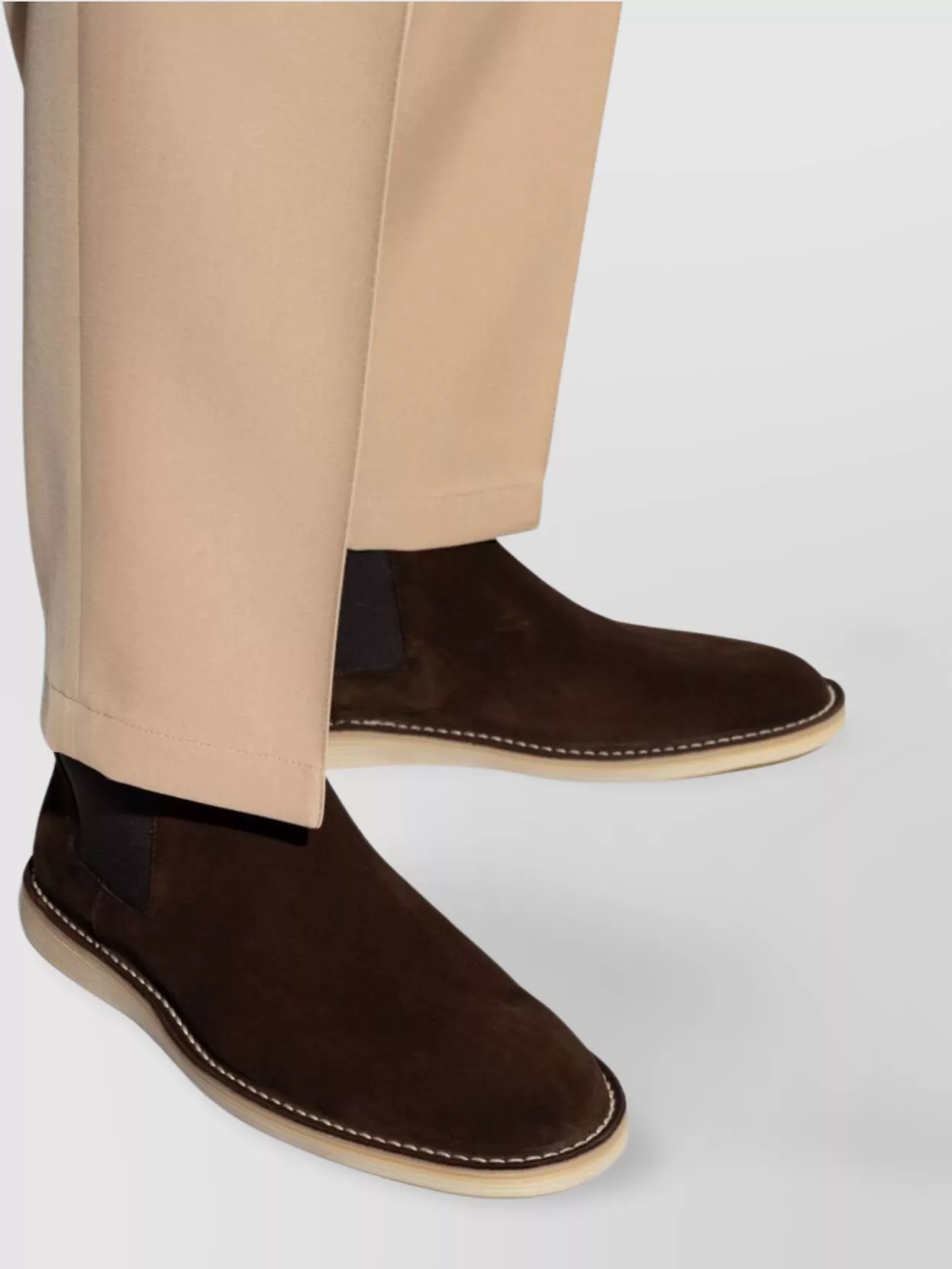 Dolce&Gabbana Ankle Boots Suede Rubber Sole