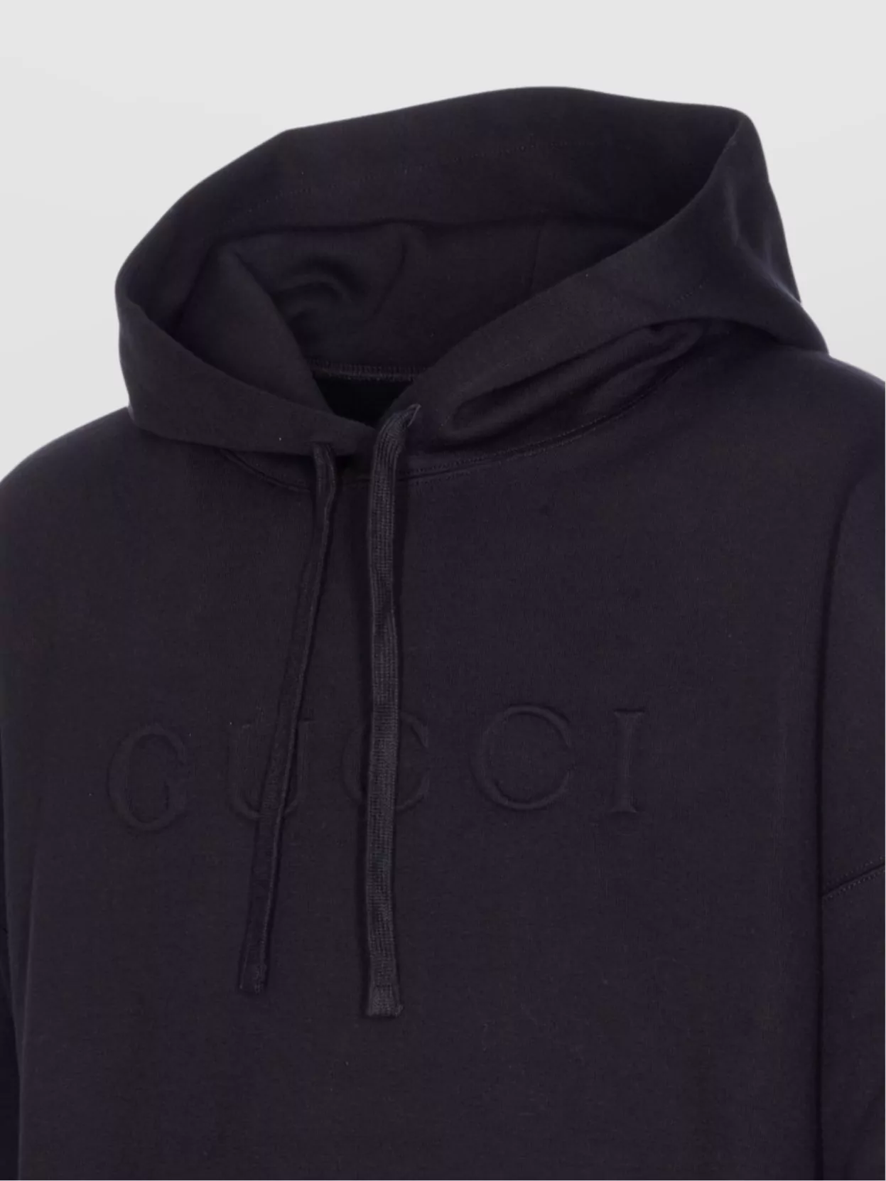 Gucci Relaxed Fit Hoodie With Drawstring And Pocket