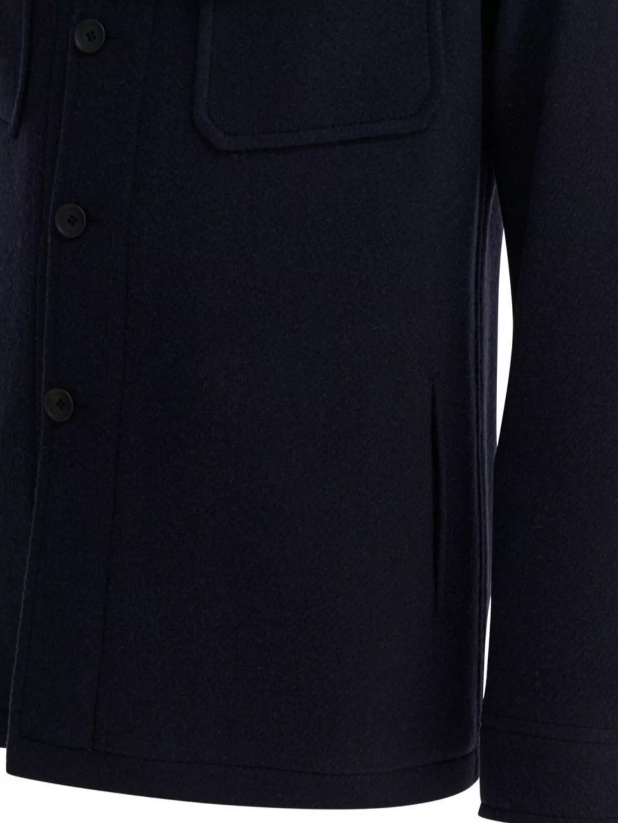 Tagliatore Chest And Side Pockets Collared Long Sleeves