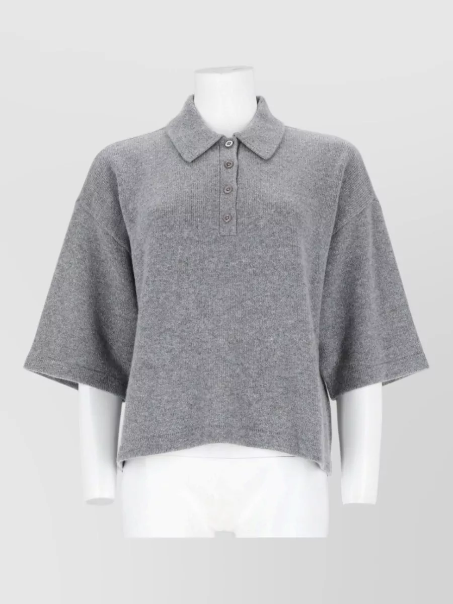 Frame cashmere polo jumper