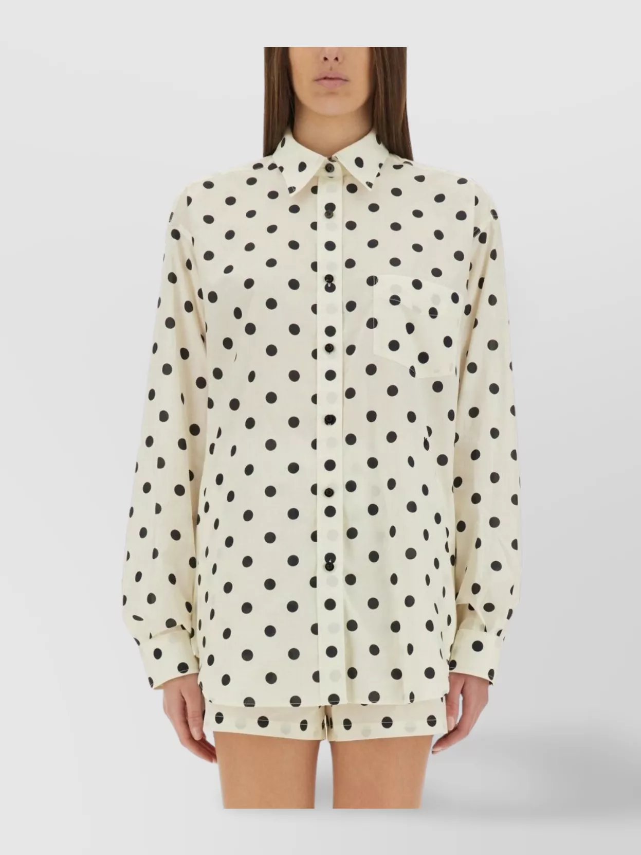 Moschino Polka Dots Print Shirt