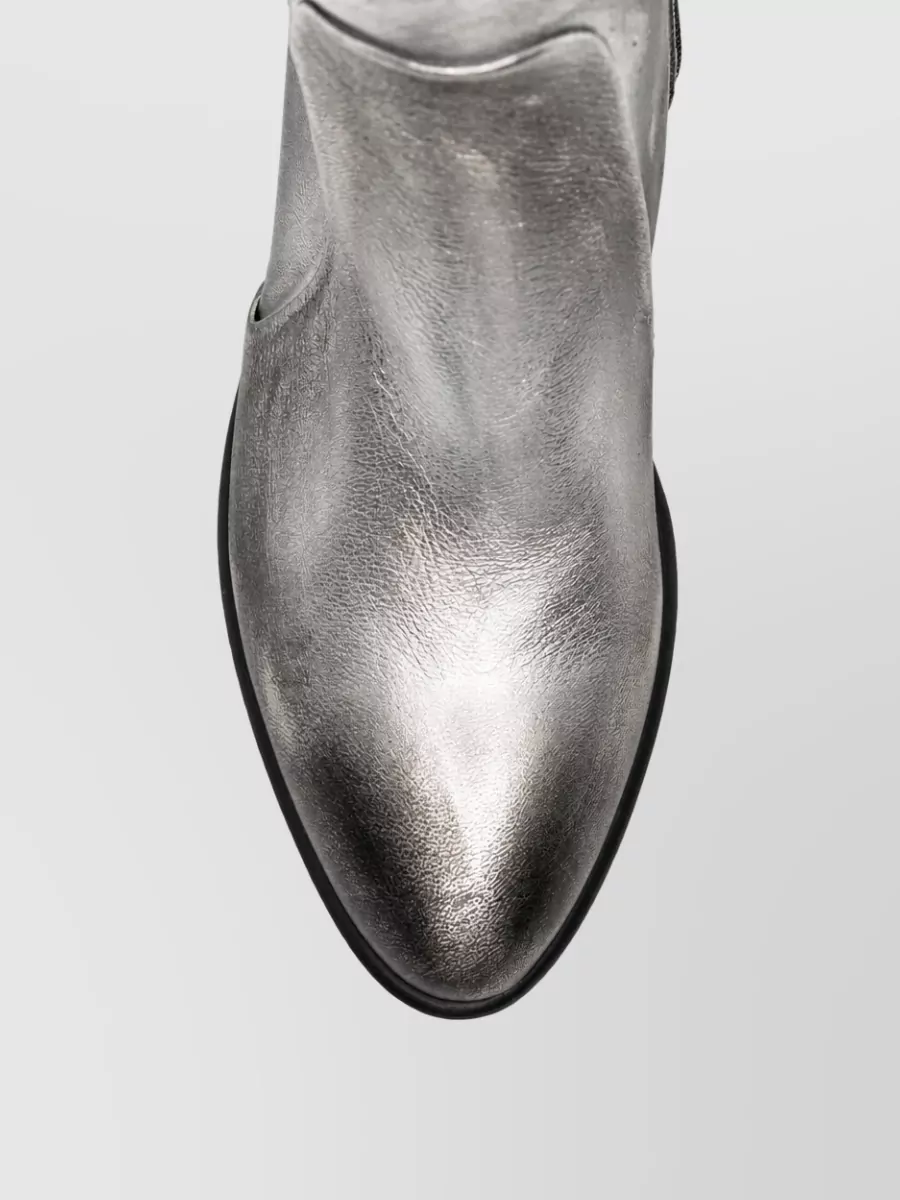 Strategia Leather Ankle Boots