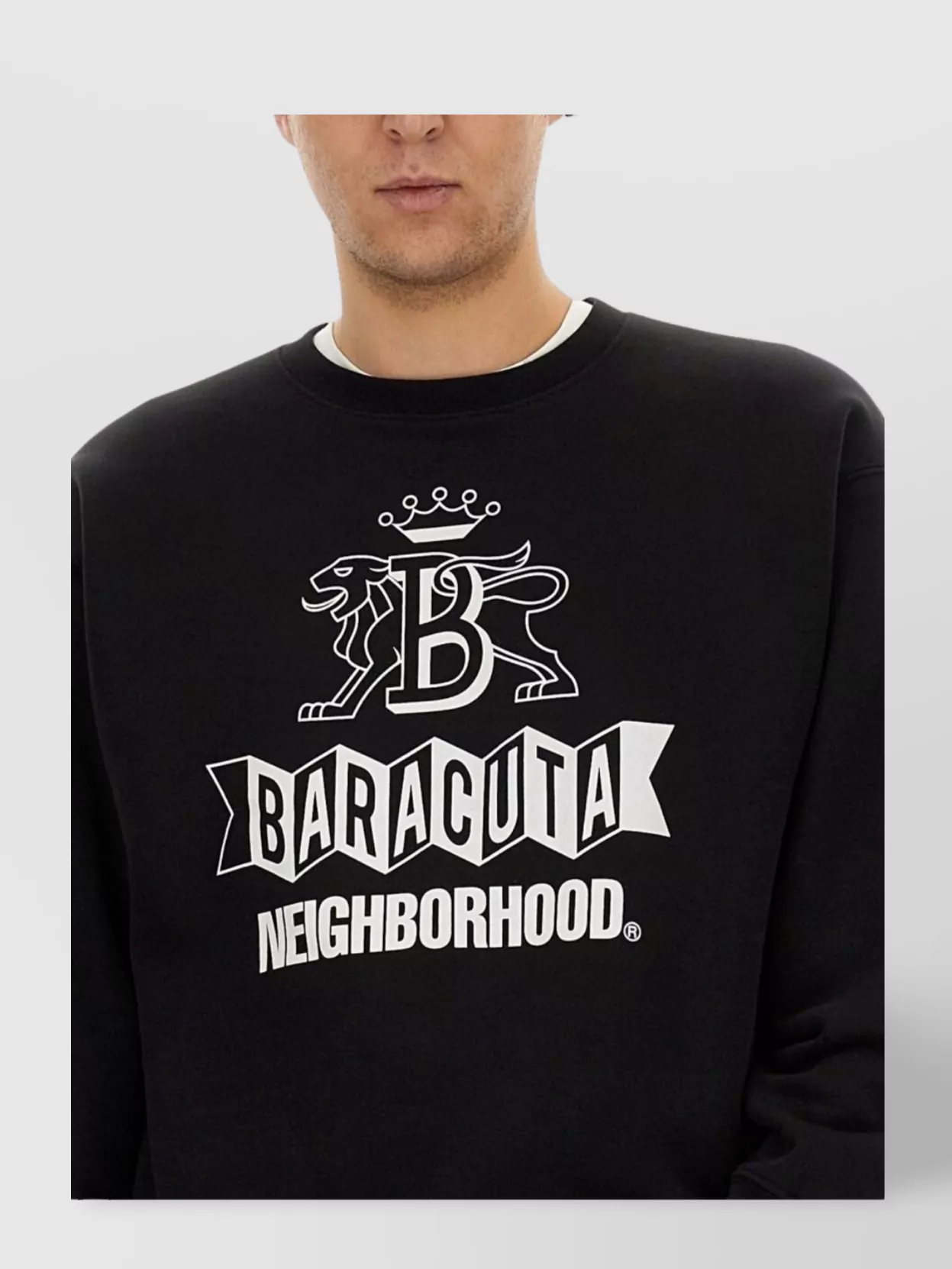 Baracuta Logo Crew Neck Sweater