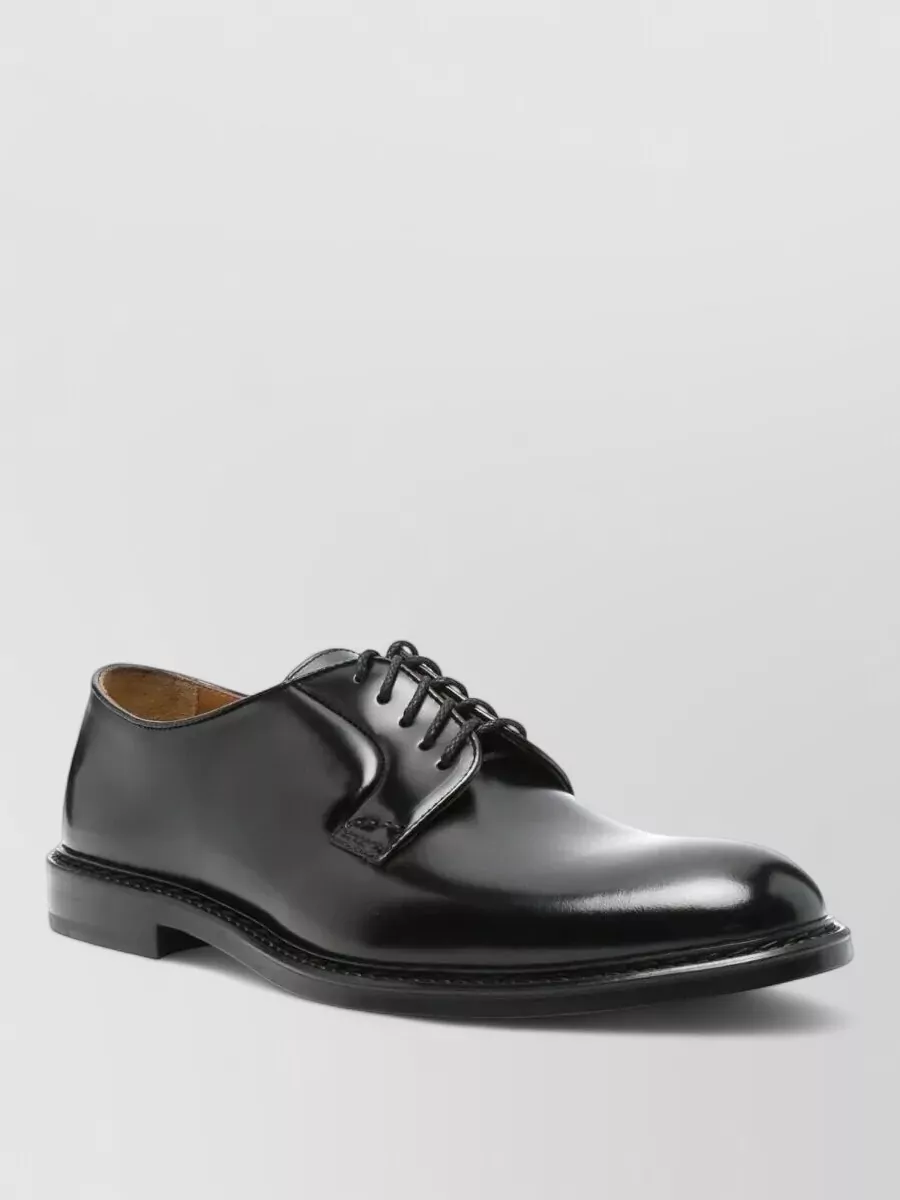 Doucal's leather derby shoes